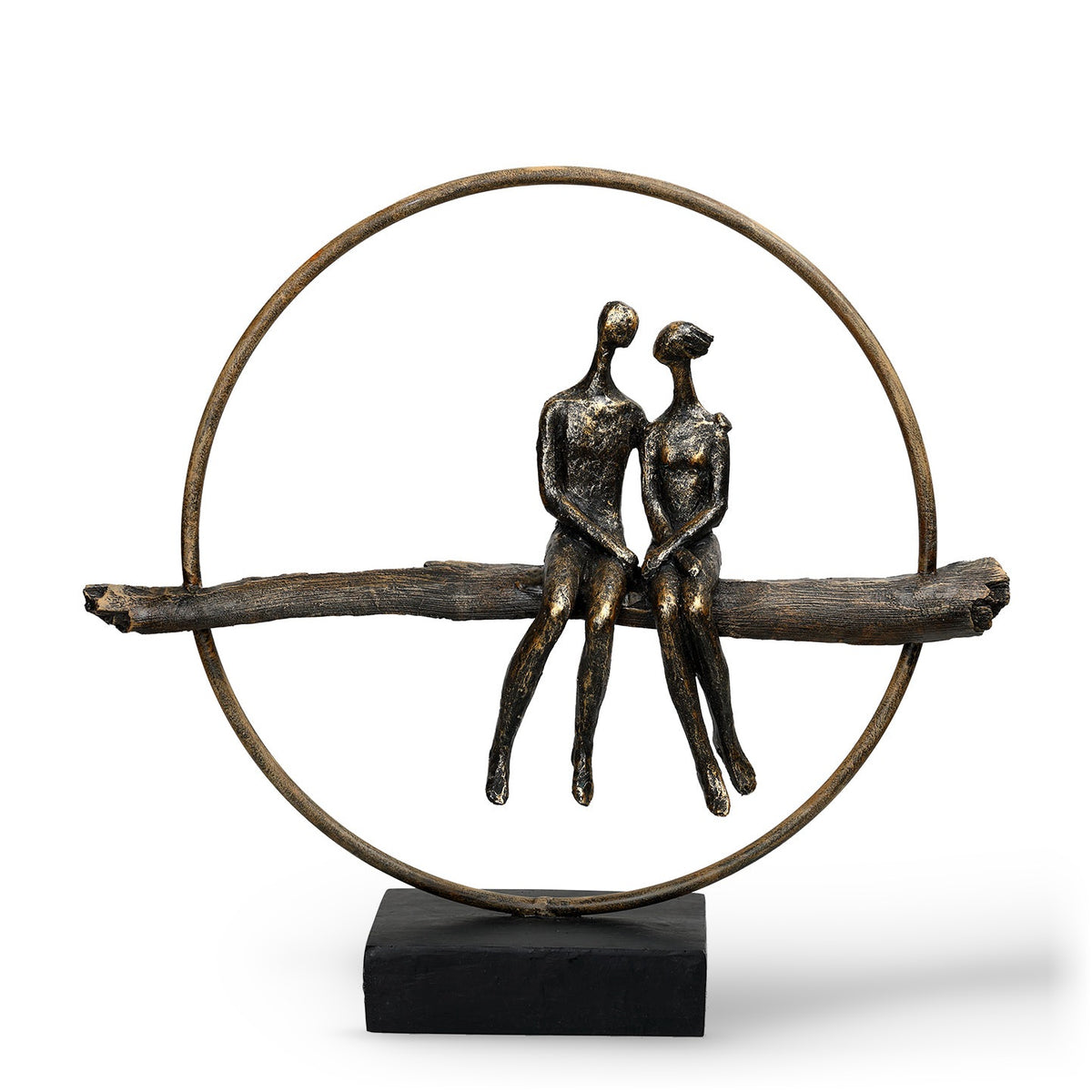 Circle of Life Couple Sculpture