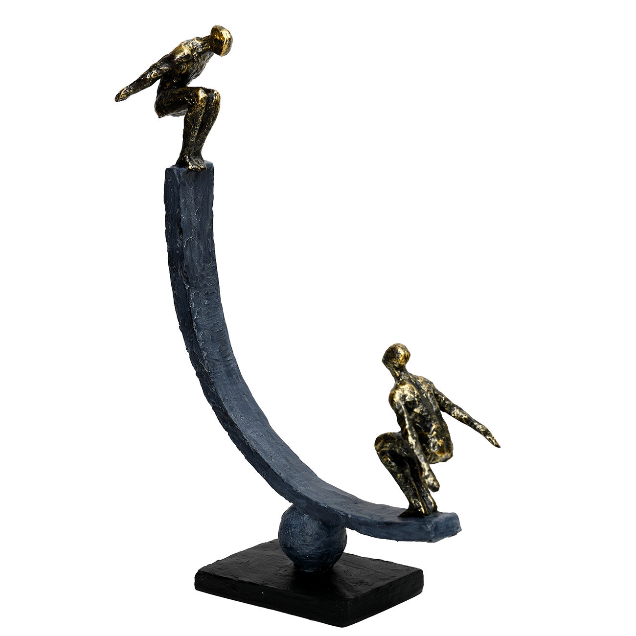 Balancing Act Figures Sculpture — view 2