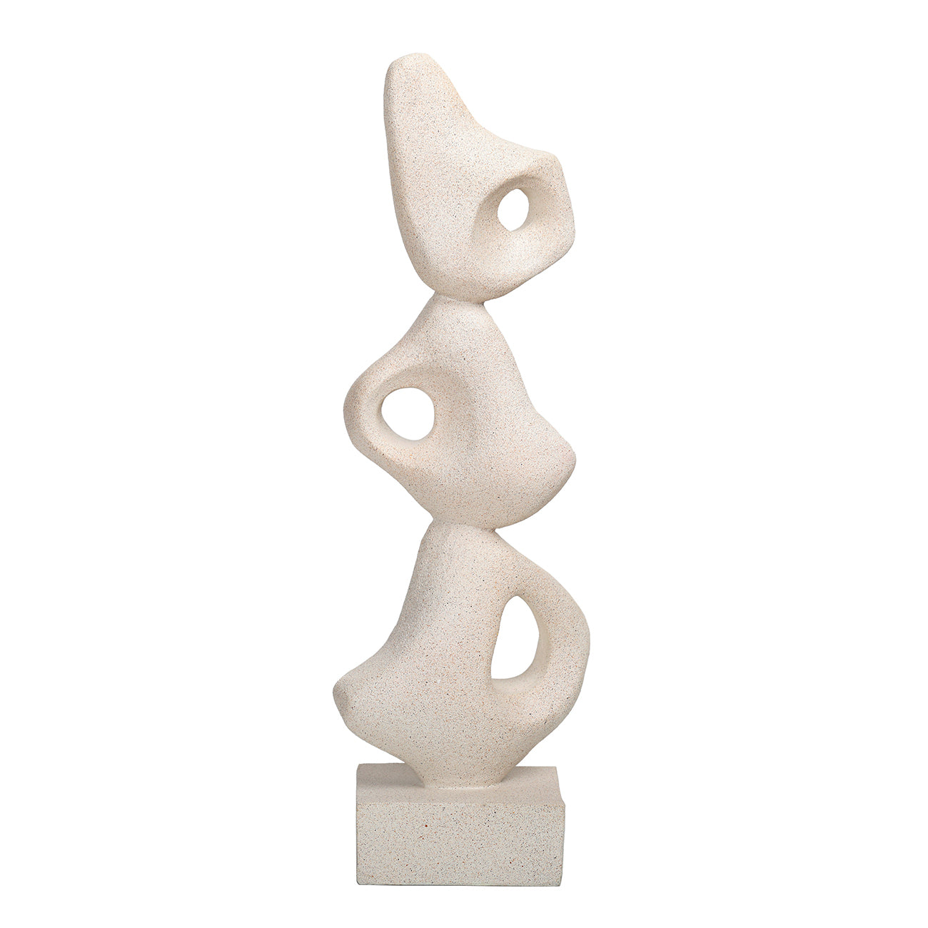Aven Stacked Organic Forms Sculpture — view 3