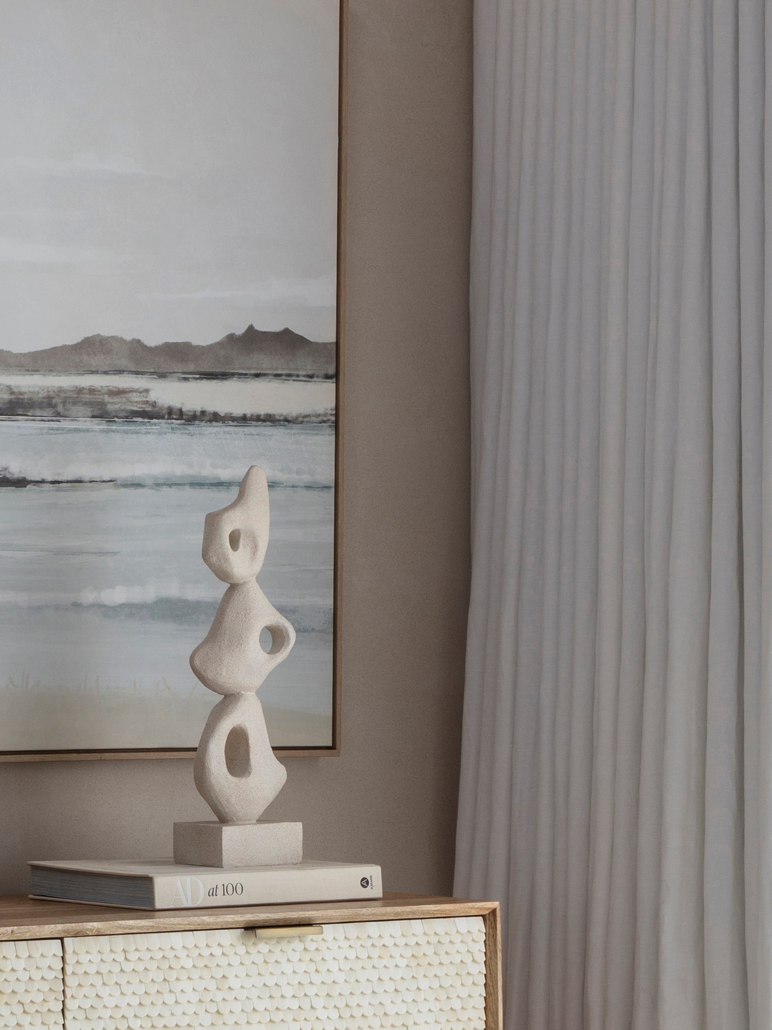Aven Stacked Organic Forms Sculpture — lifestyle 6