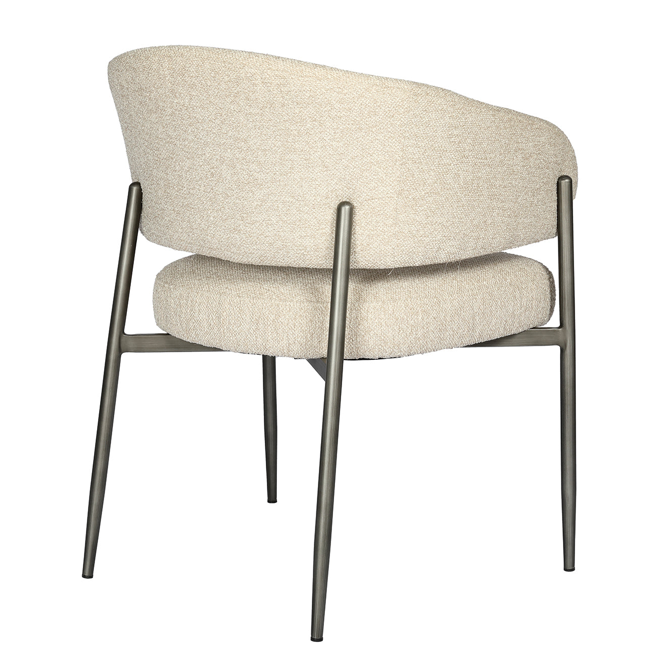 Holmes Boucle Upholstered Dining Chair — view 3