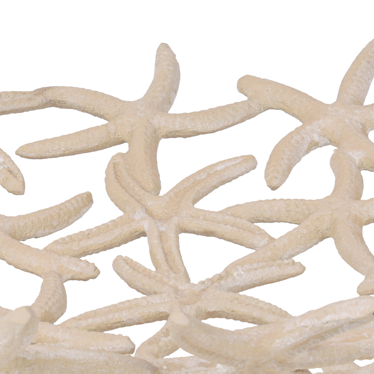 Seaside Starfish Beige Stonewash Shallow Bowl — view 4