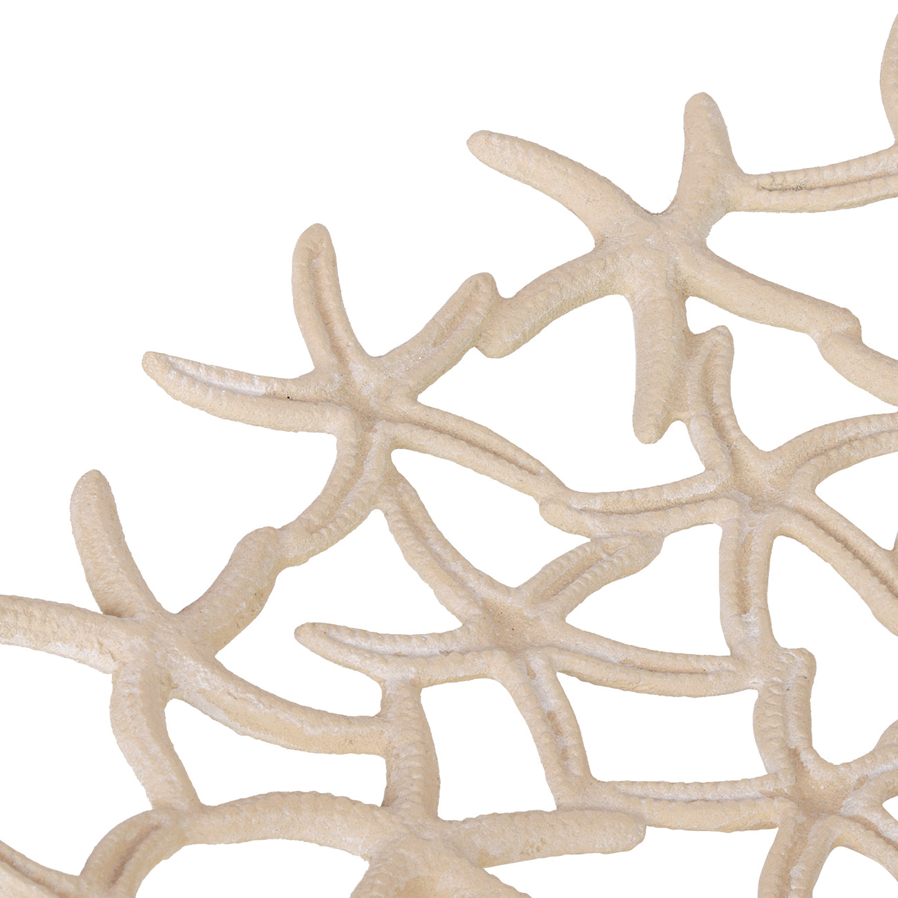 Seaside Starfish Beige Stonewash Shallow Bowl — view 5