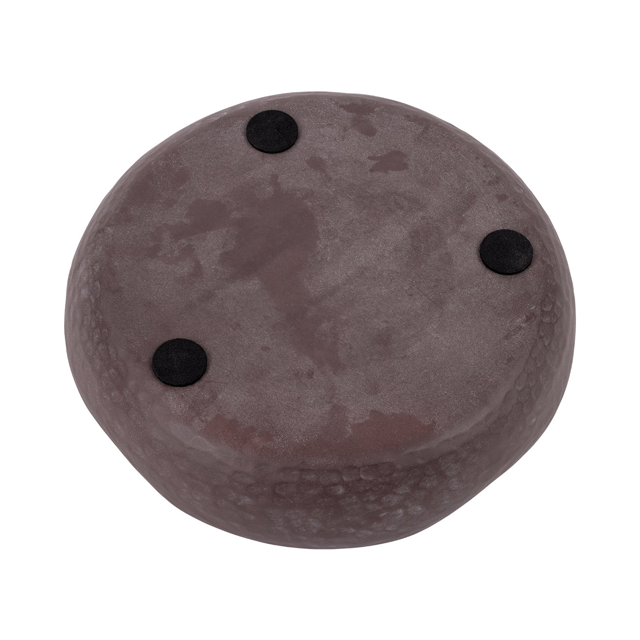 Samui Hammered Brown 3 Wick Bowl Candle — view 3