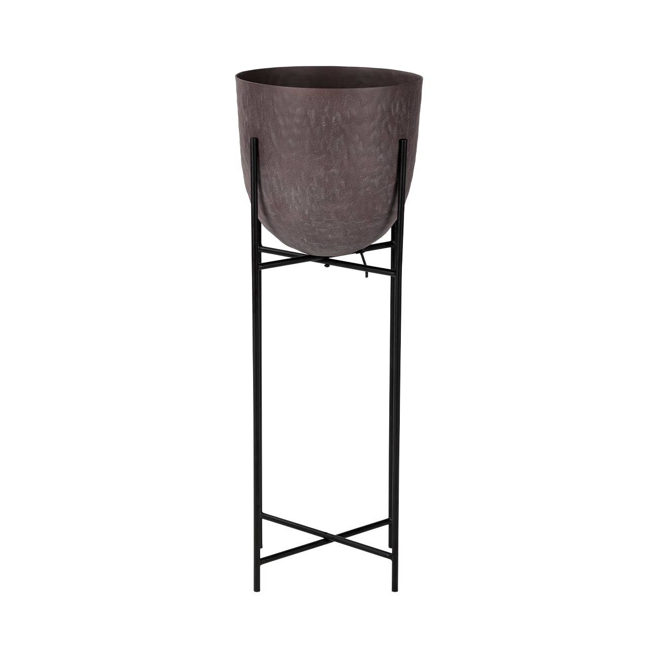 Samui Brown Stonewash on Stand Tall Planter