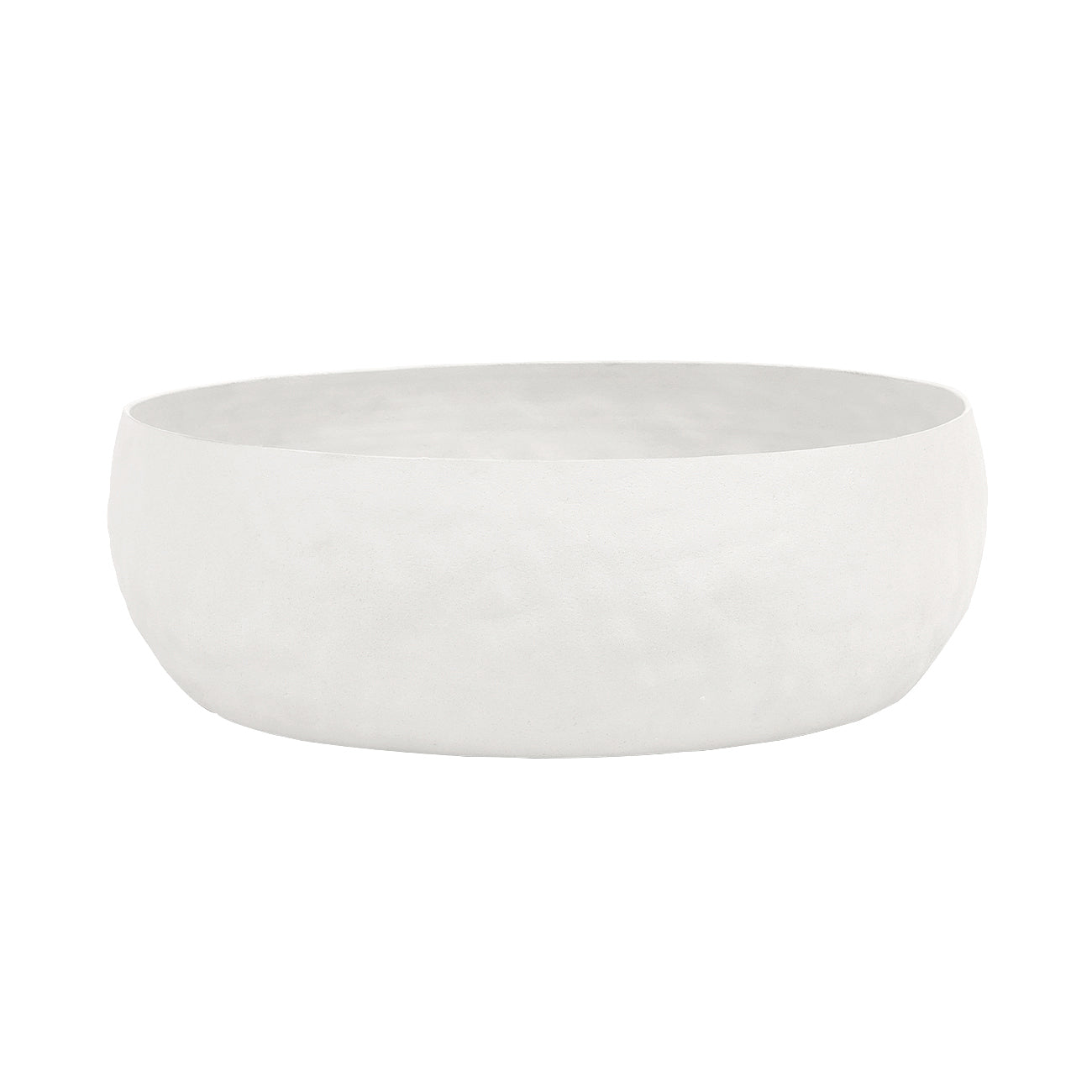 Samui White Stonewash Tall Medium Bowl — view 2