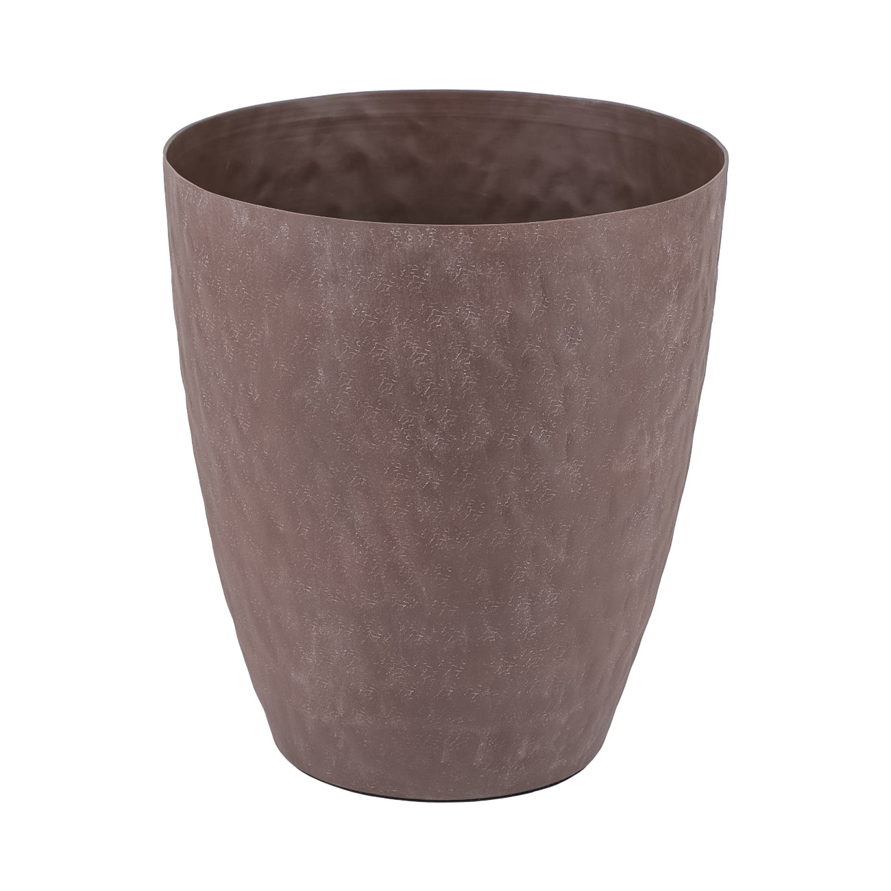 Samui Brown Stonewash Tapered Planter — view 2