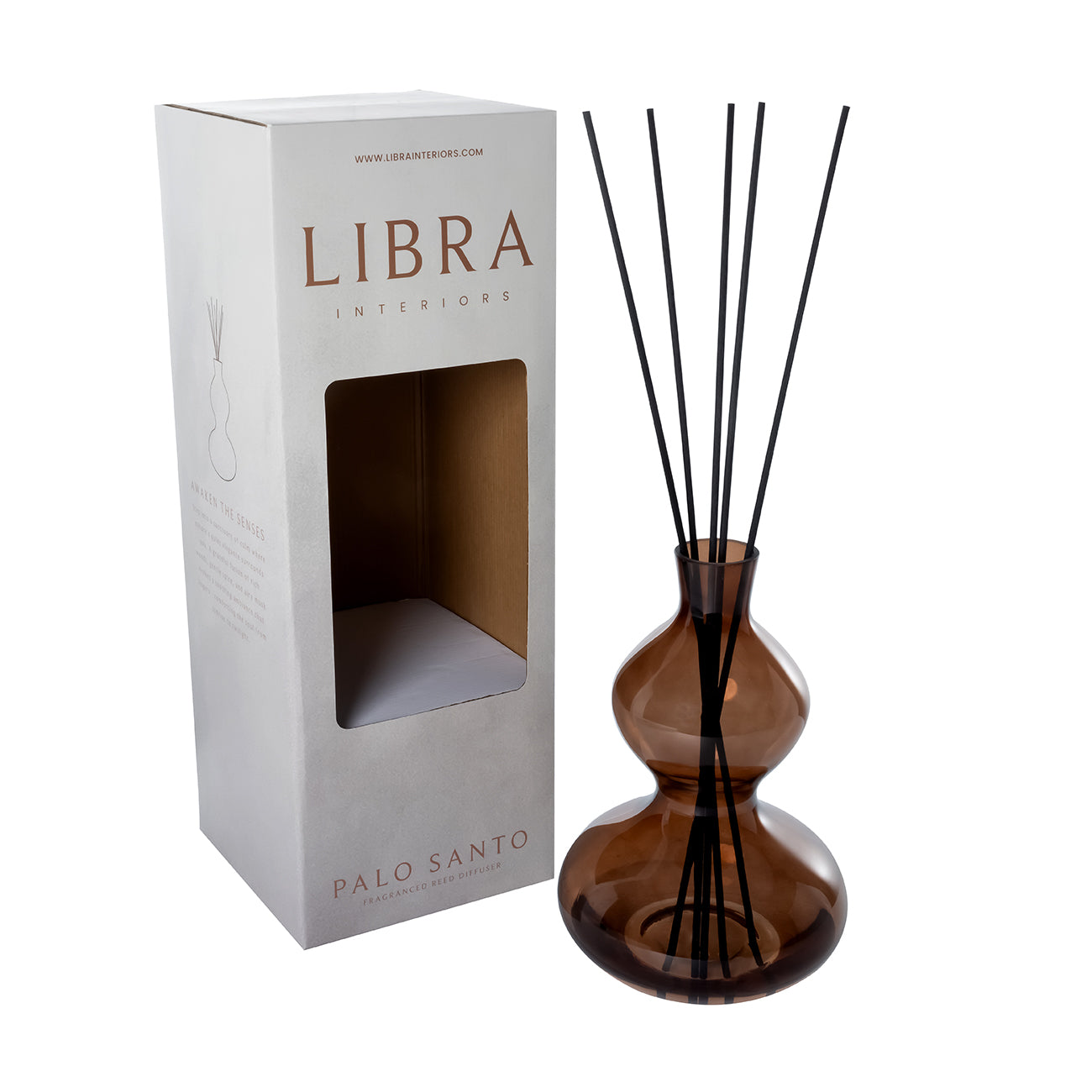 Palo Santo, Amyris, Clove & Vetiver 500ml Reed Diffuser — view 2