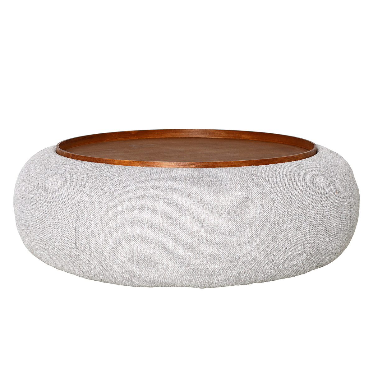 Gensen Large Oatmeal Ottoman