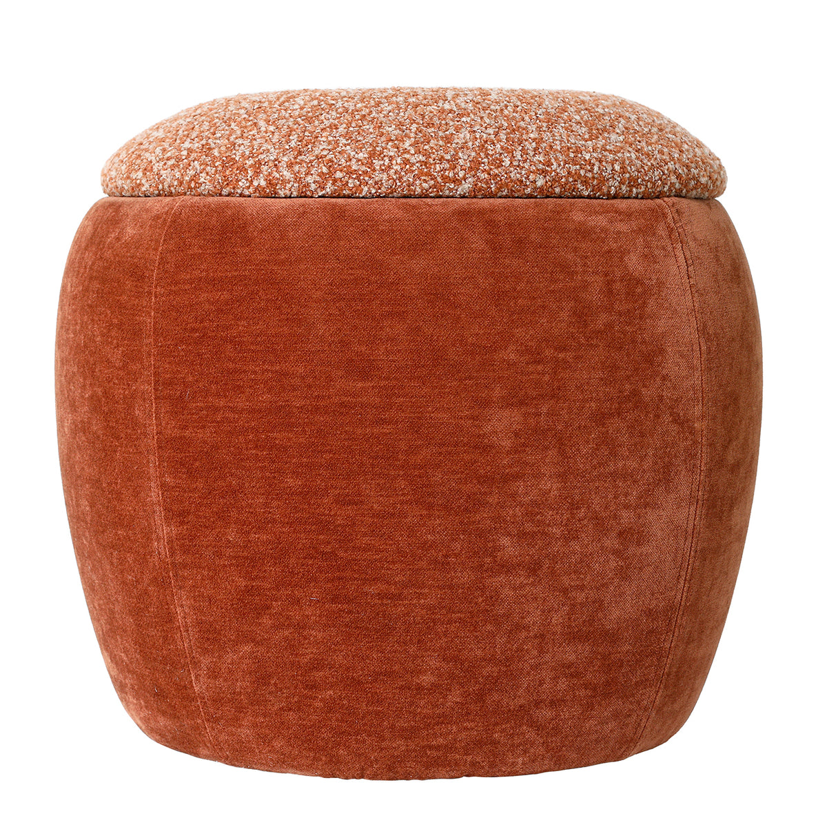 Clemance Storage Terracotta Stool