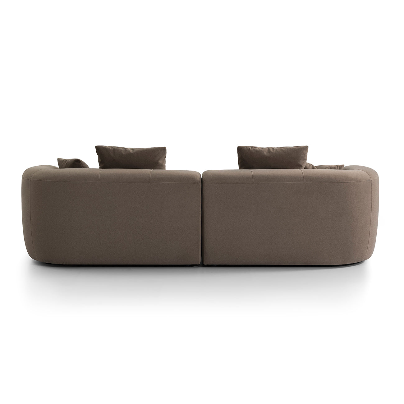 Wicklow Soft Truffle Velvet Sofa — view 3