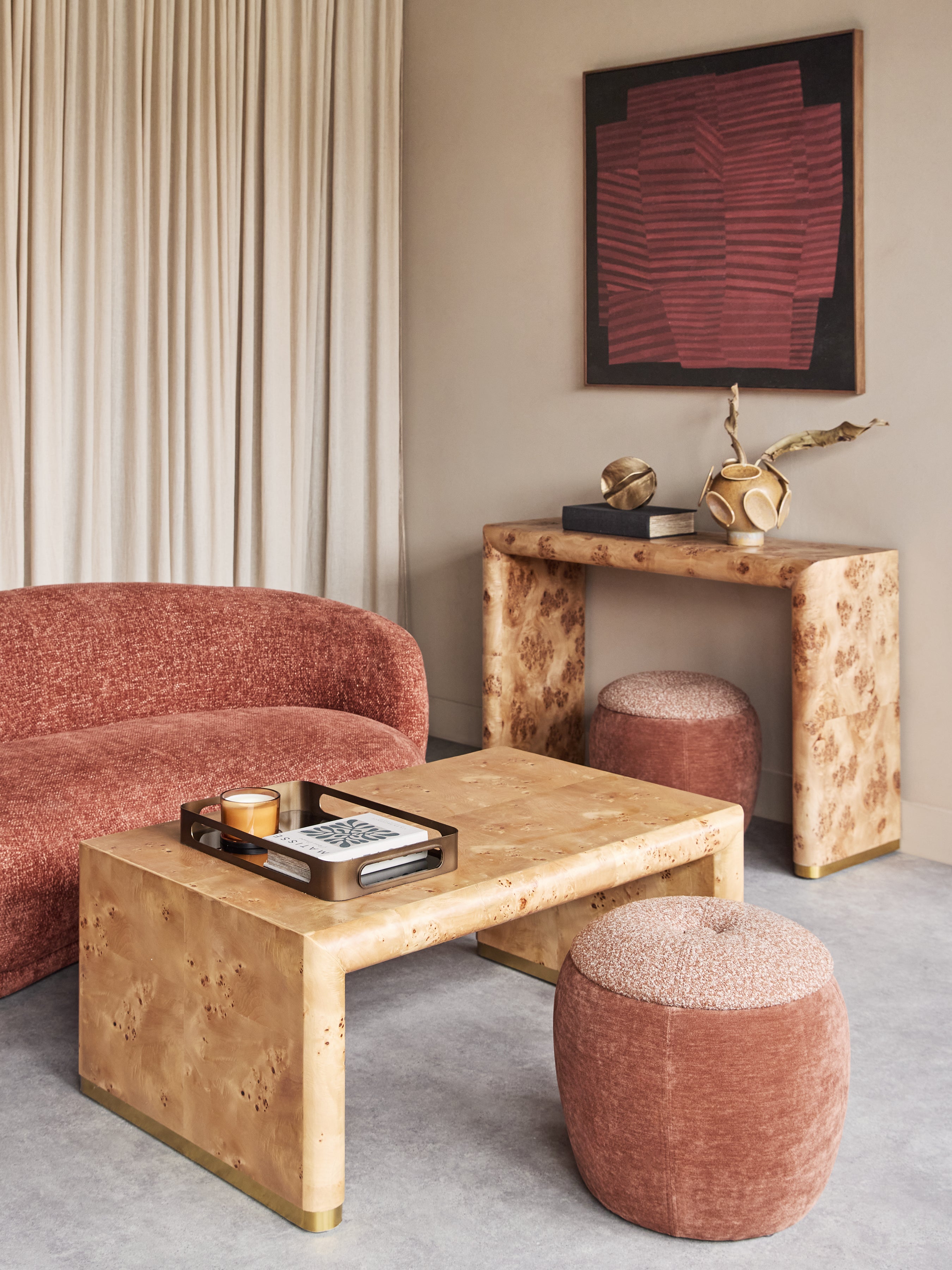 Karatara Burlwood Coffee Table — lifestyle 6