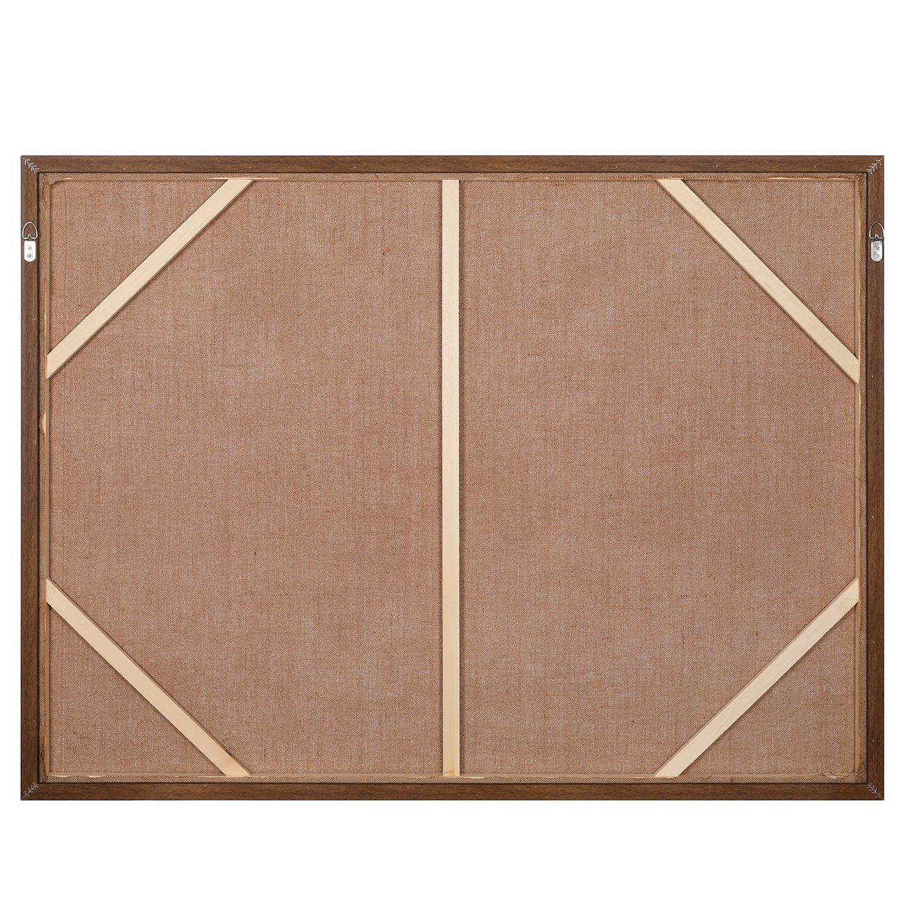 Stone Poise Heavy Textured Hessian 120x90cm Wall Art — view 3