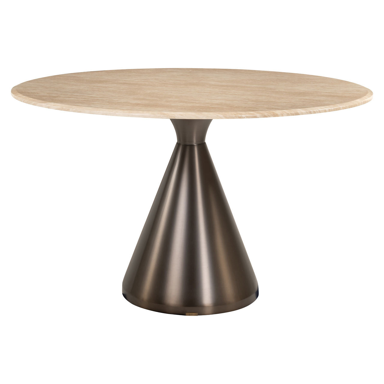 Dining table Montgommery beige 130Ø