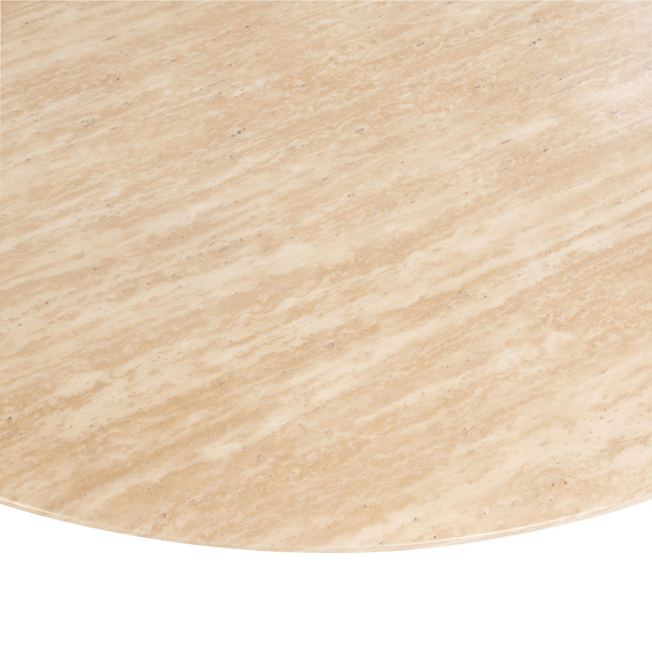 Dining table Montgommery beige 130Ø