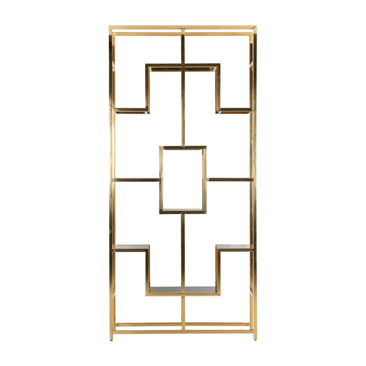 Richmond Interiors Magnus Gold Open Display Display Unit