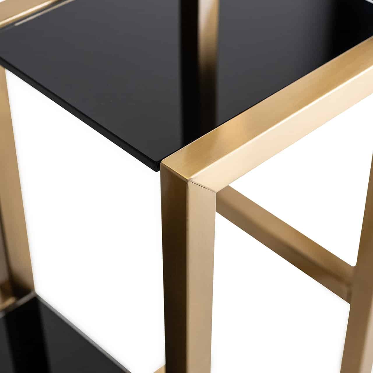 Display cabinet Magnus brushed gold (Brushed Gold)