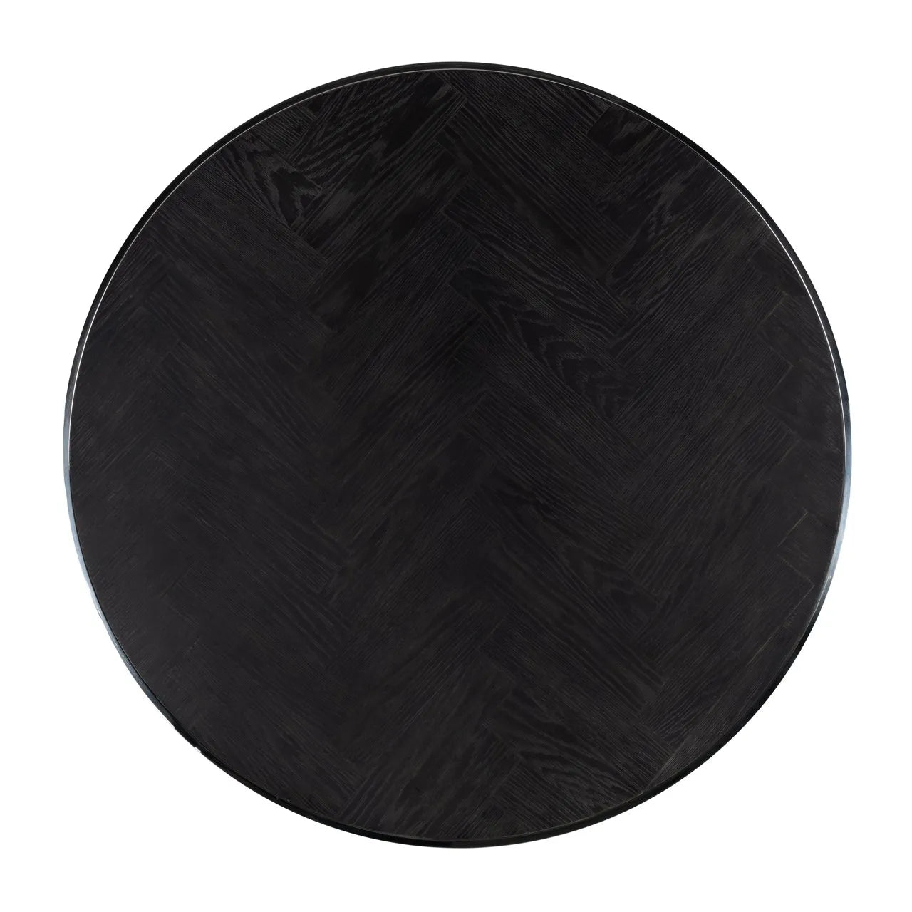 Set of 2 Richmond Interiors Blackbone Silver Black Rustic Oak Wood Coffee Table Nest