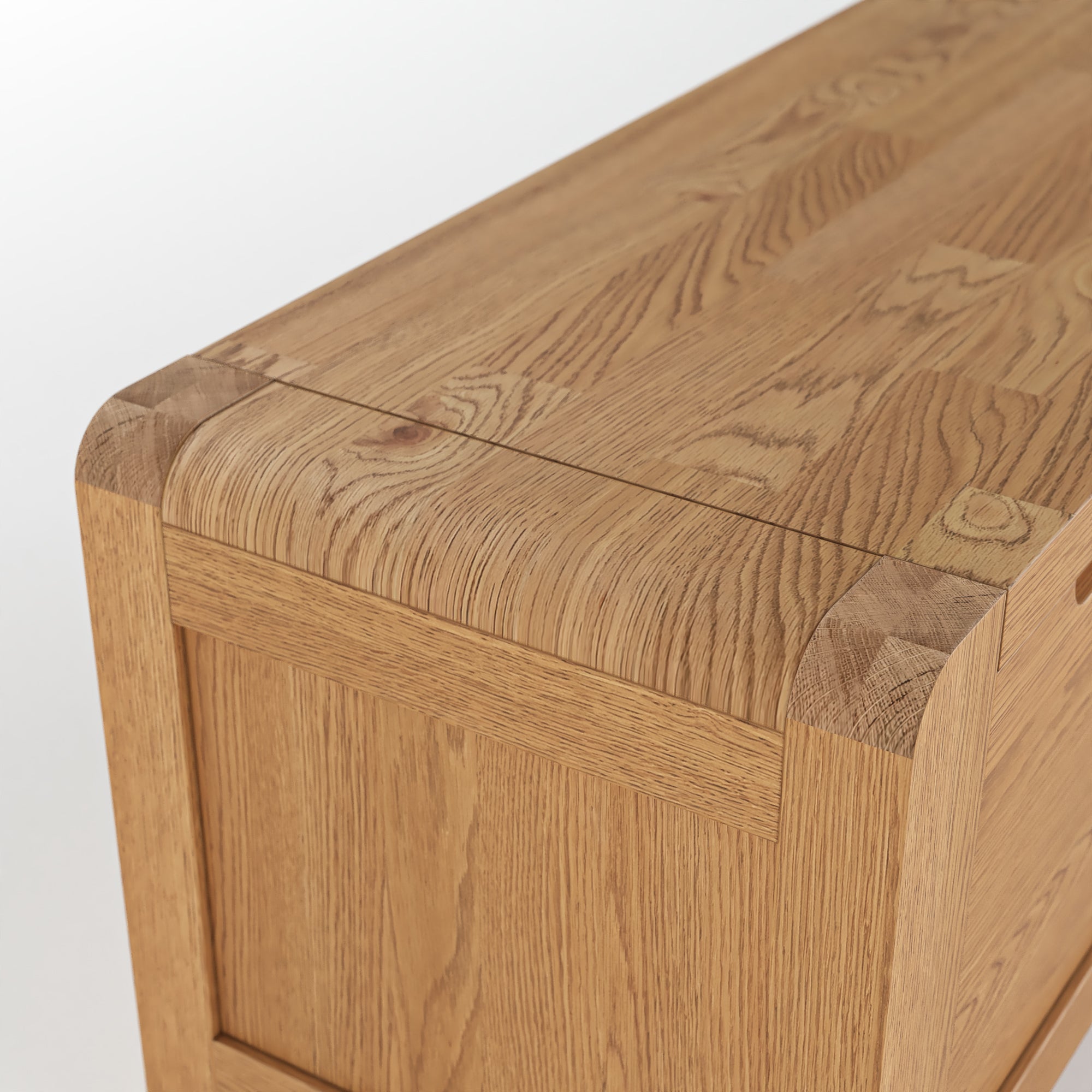 Kingsley Solid Oak Blanket Box