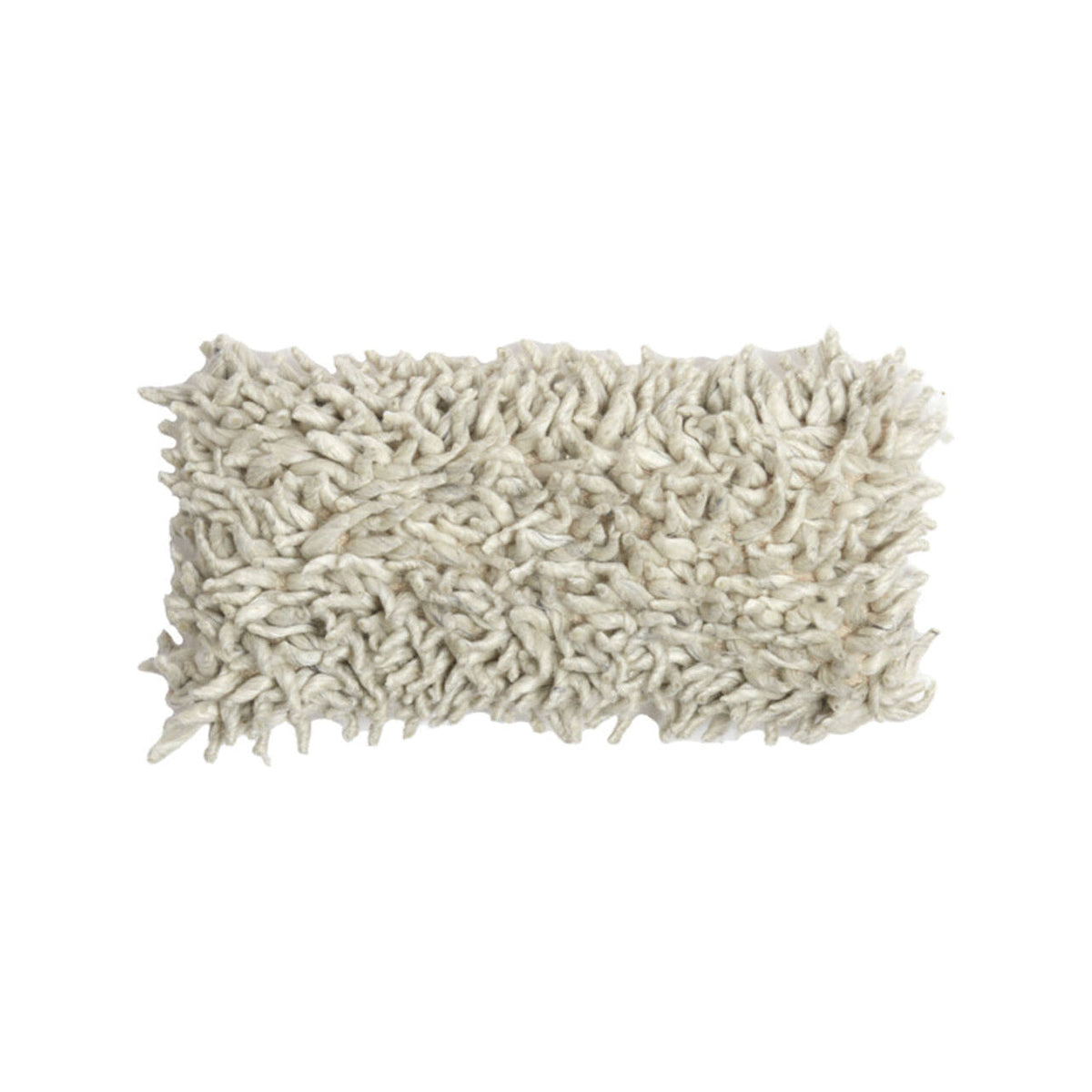 Comallo Natural Shaggy Rectangular Cushion 60x30cm