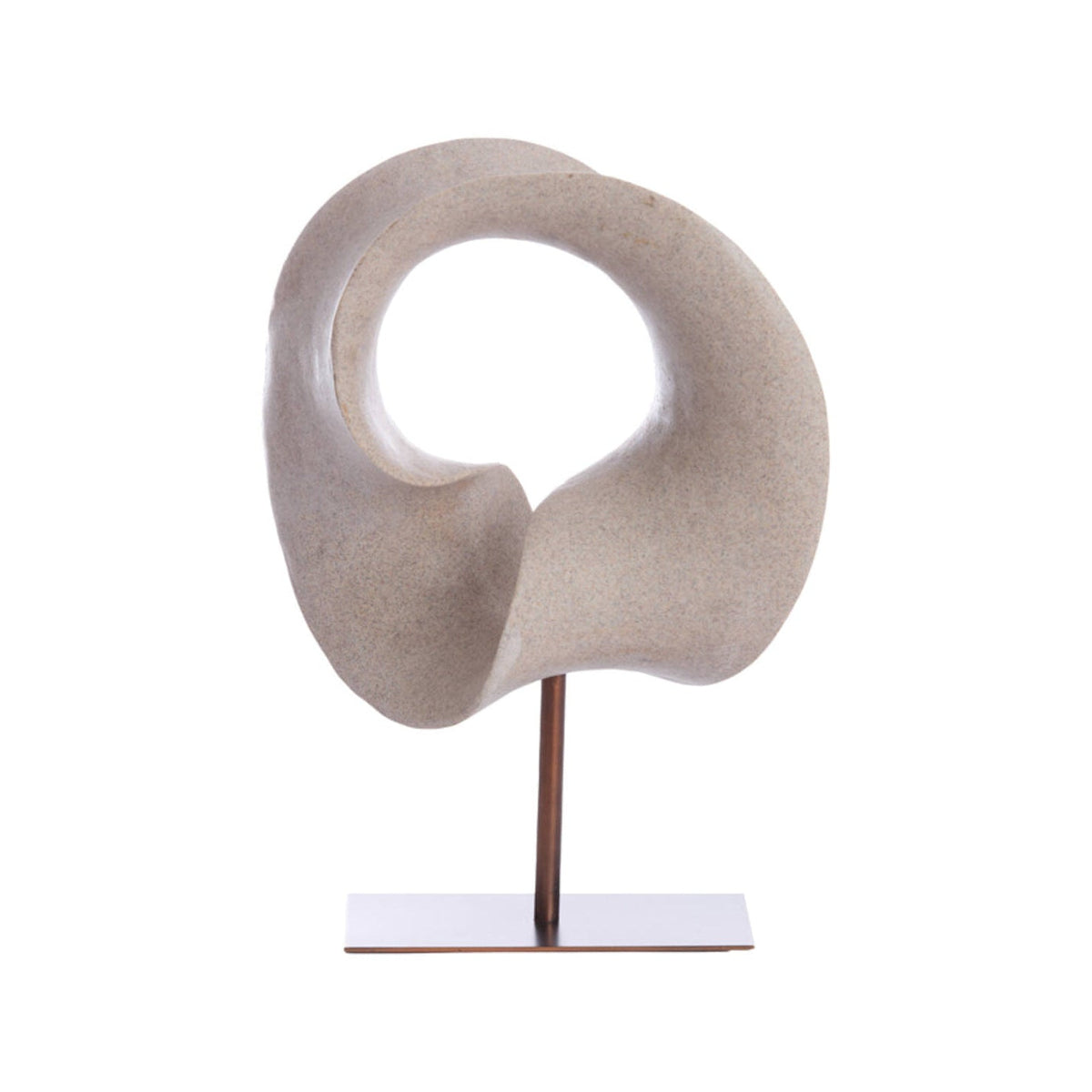 Vodice Taupe & Dark Bronze Ornament on Stand