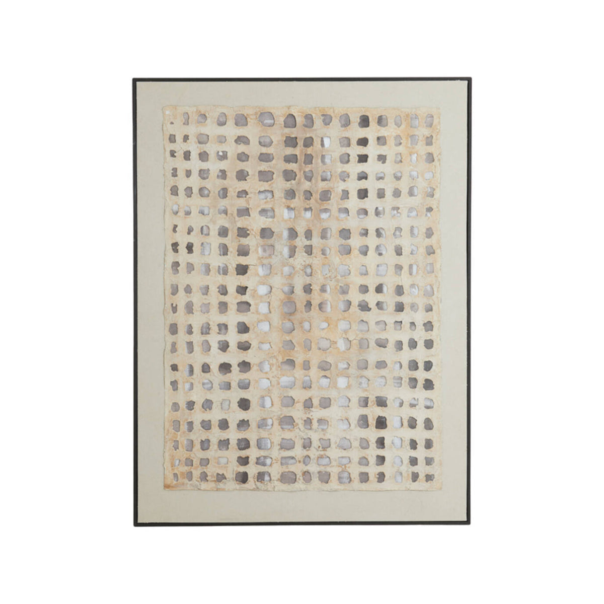 Dehesa Cream & Sand/Taupe Textured Wall Art