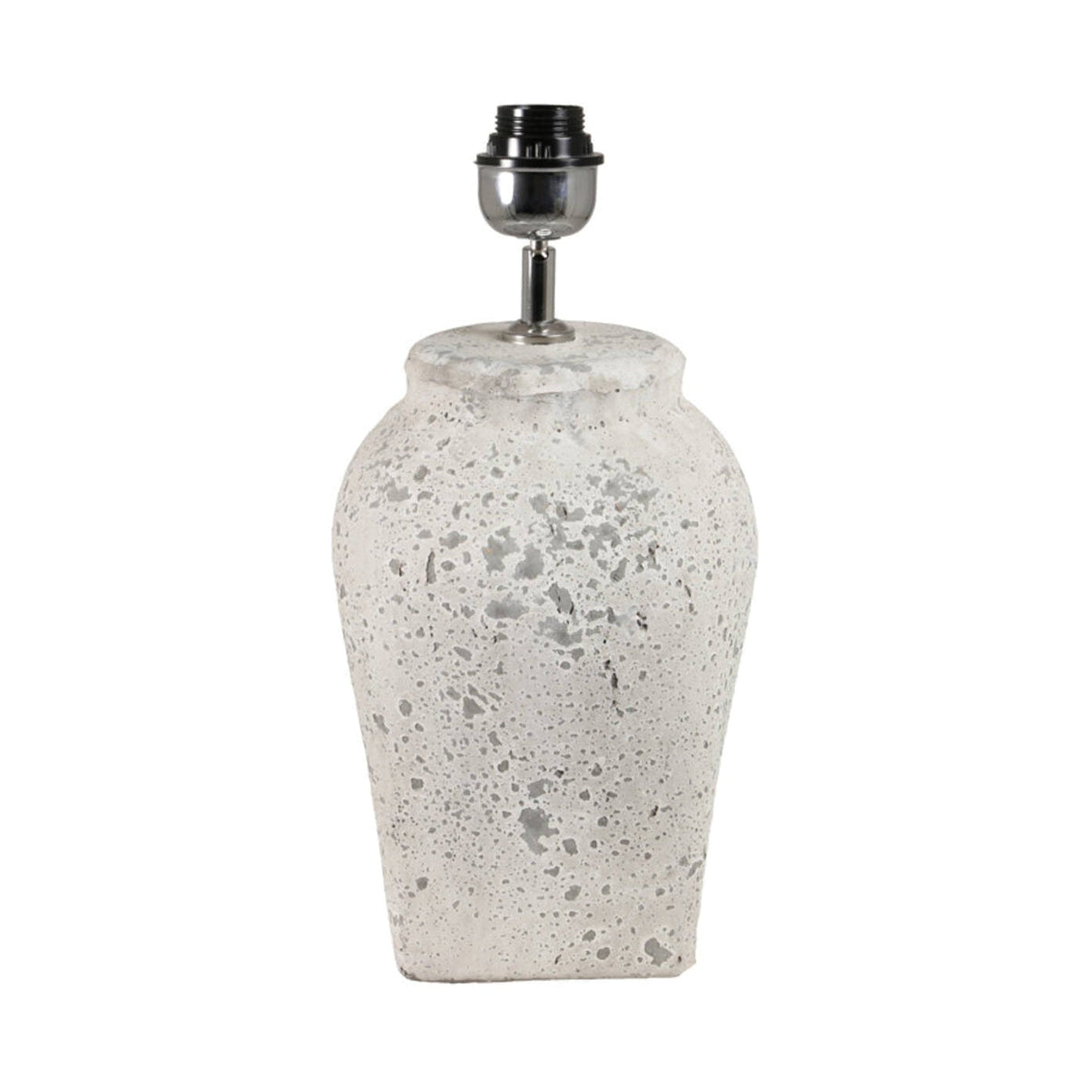 Hekla Light Grey Ceramic Table Lamp Base