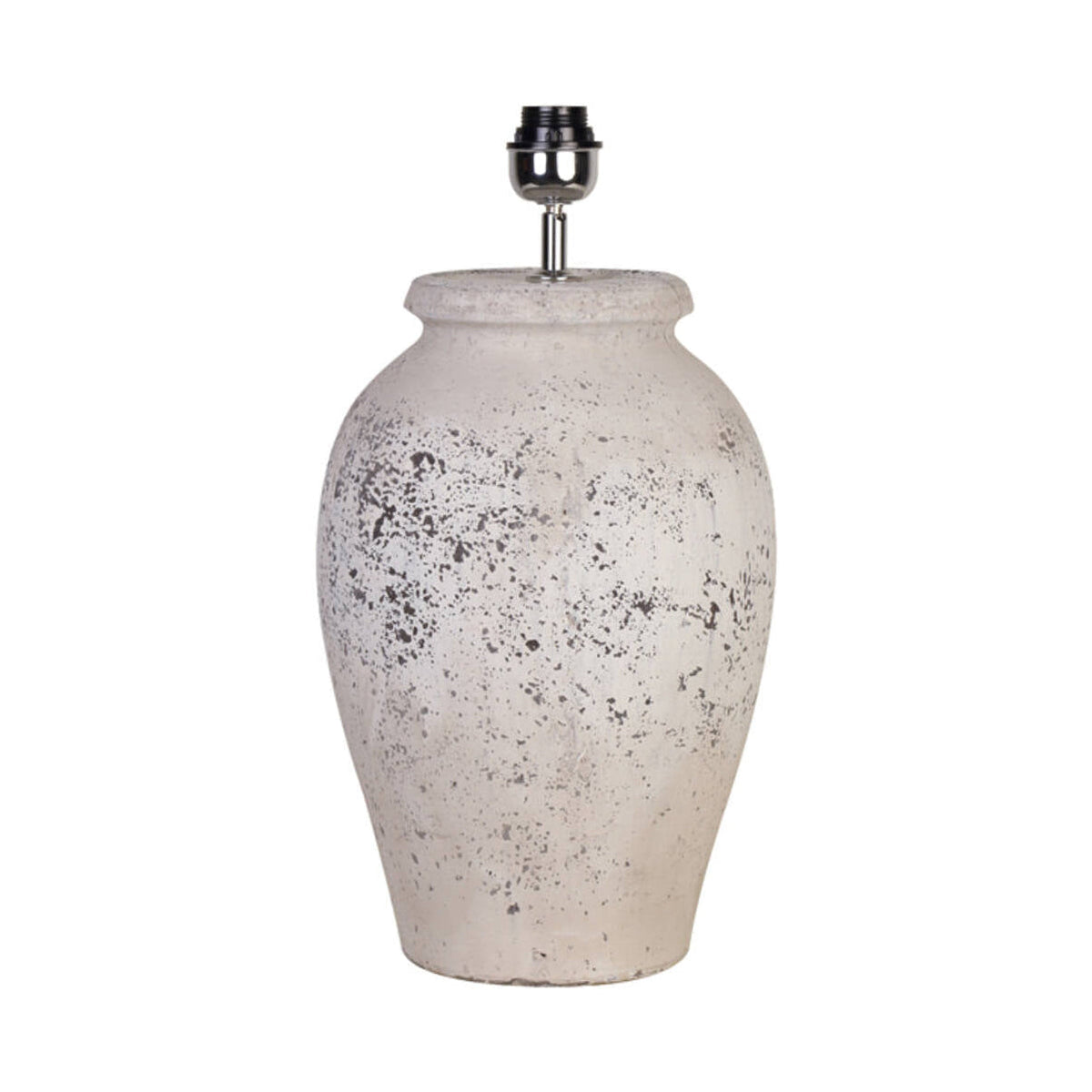 Vulsini Antique Grey Ceramic Table Lamp Base