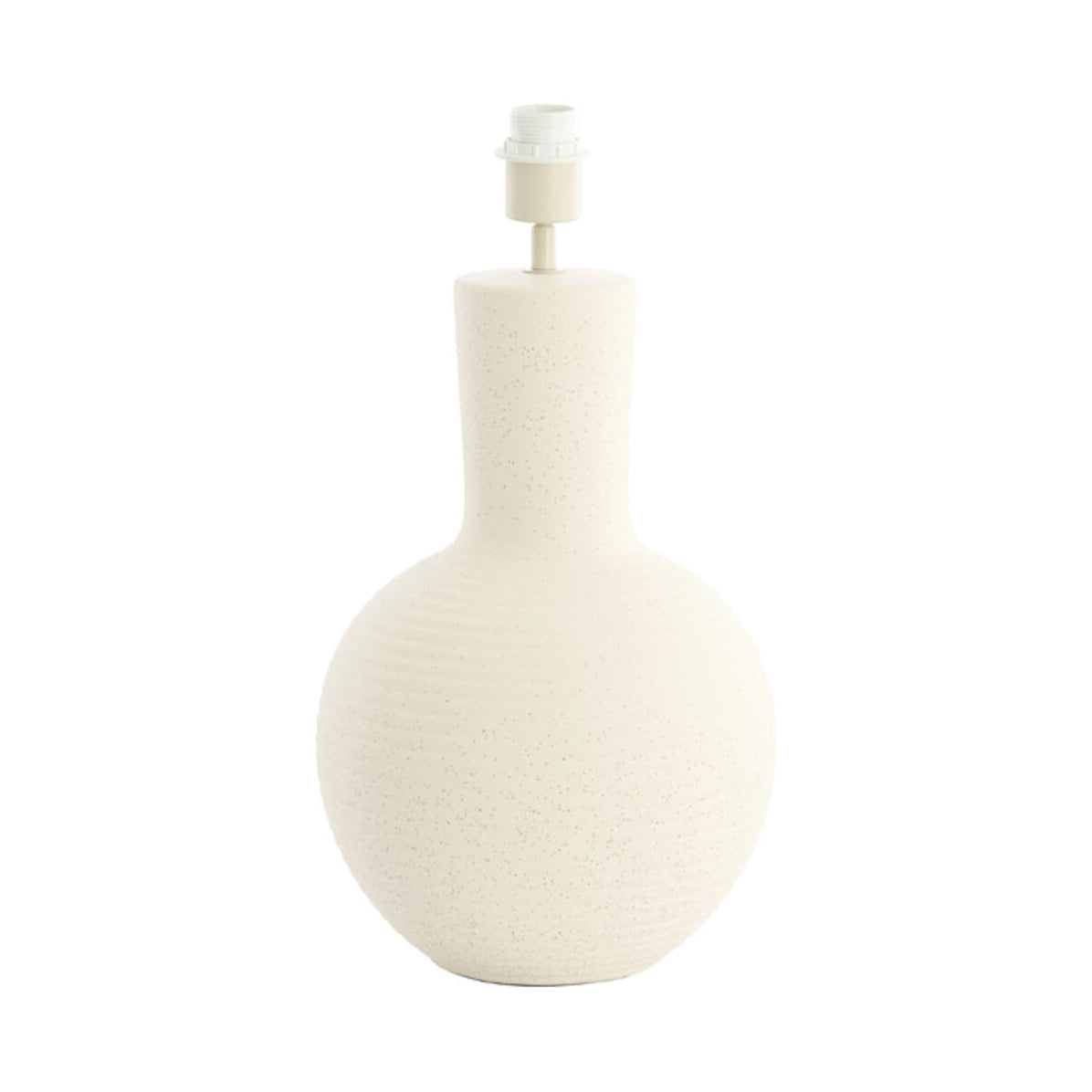 Ulloa Matt Cream Ceramic Table Lamp Base 52cm