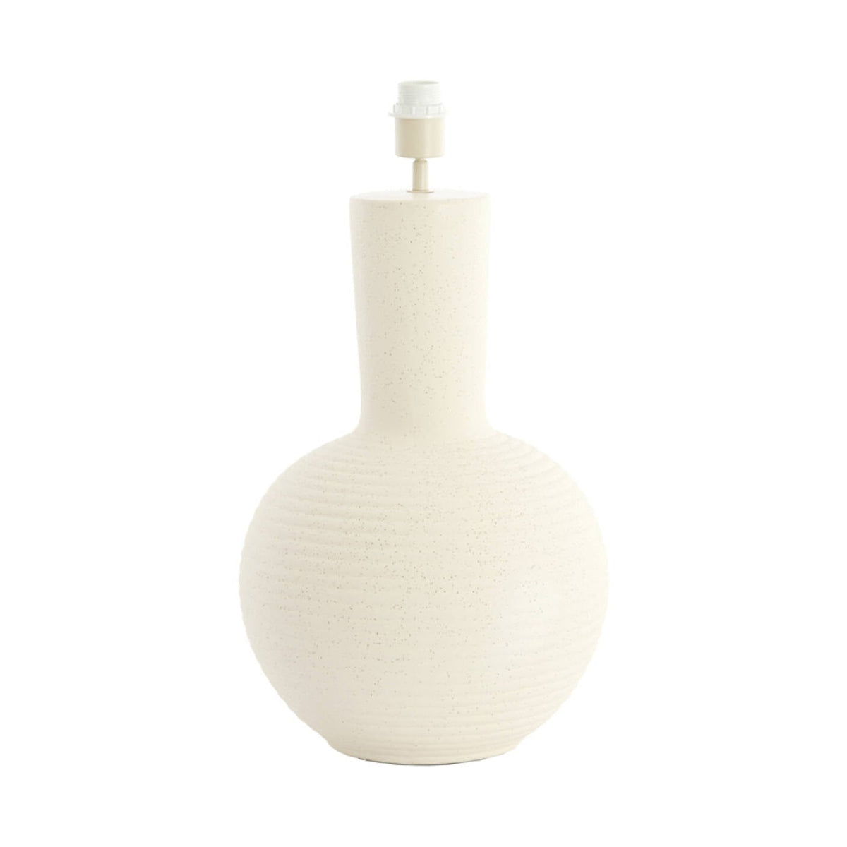 Ulloa Matt Cream Ceramic Table Lamp Base 62cm