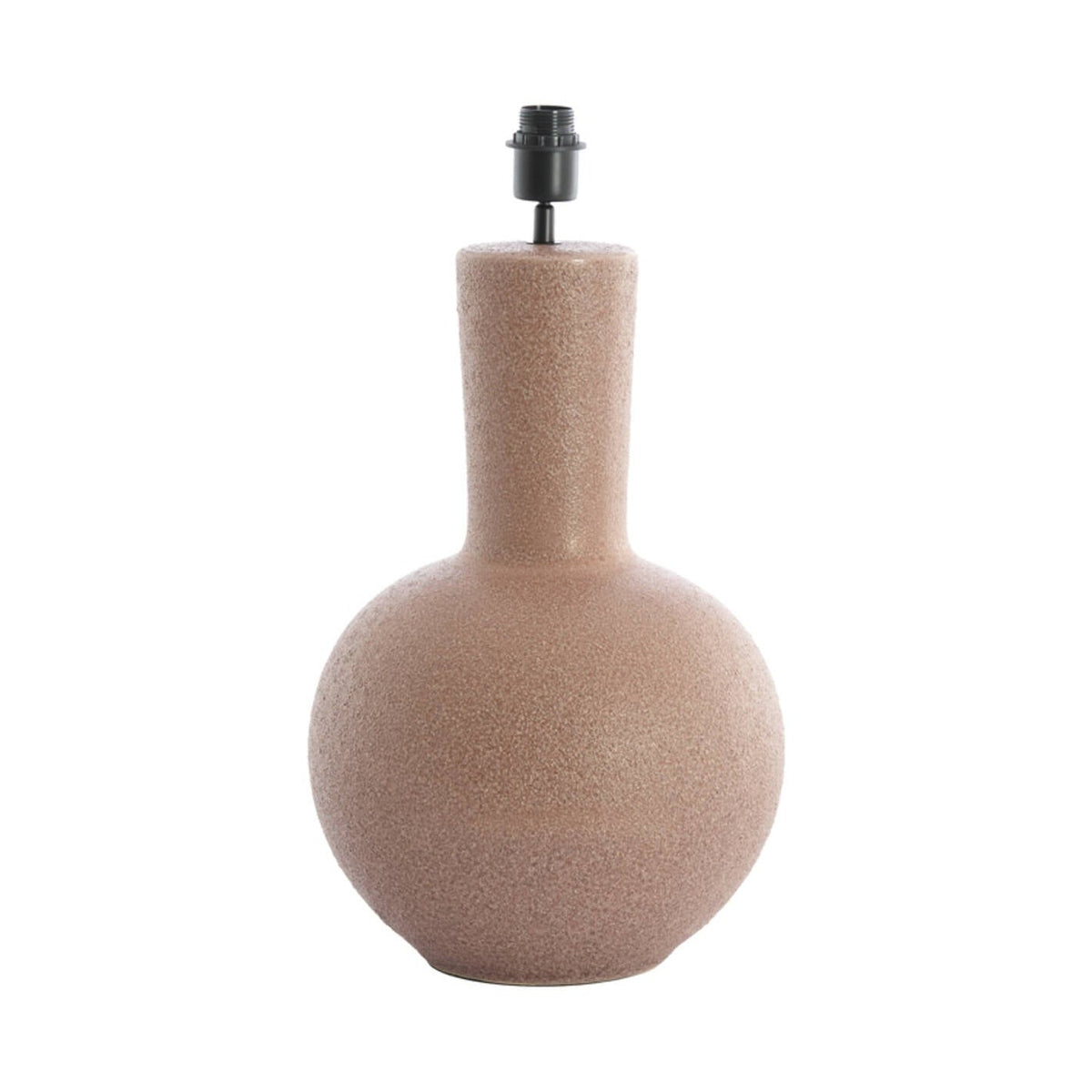 Ulloa Dark Dusty Pink Ceramic Table Lamp Base 62cm