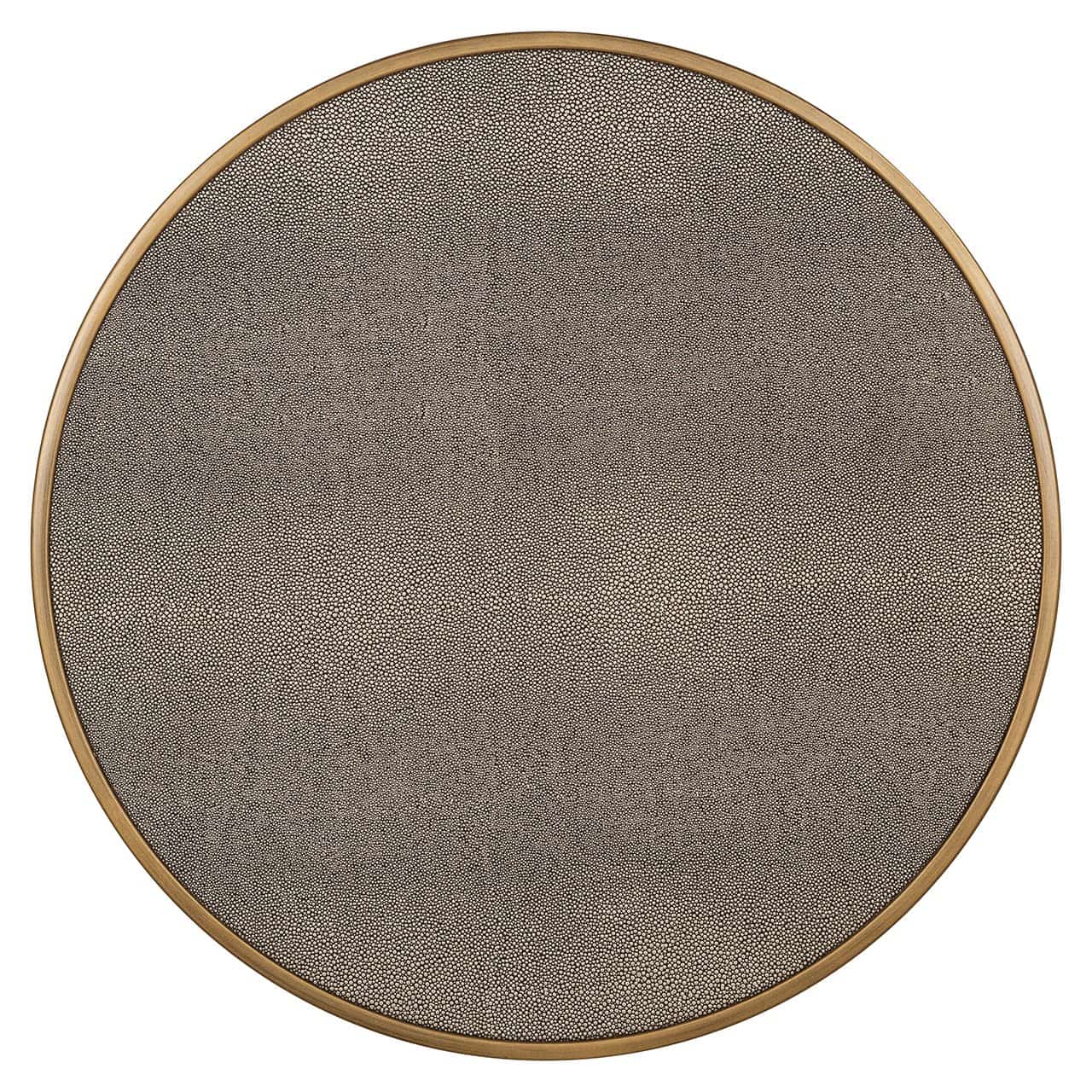 End table Bloomville set of 2 incl. glass (Gold)