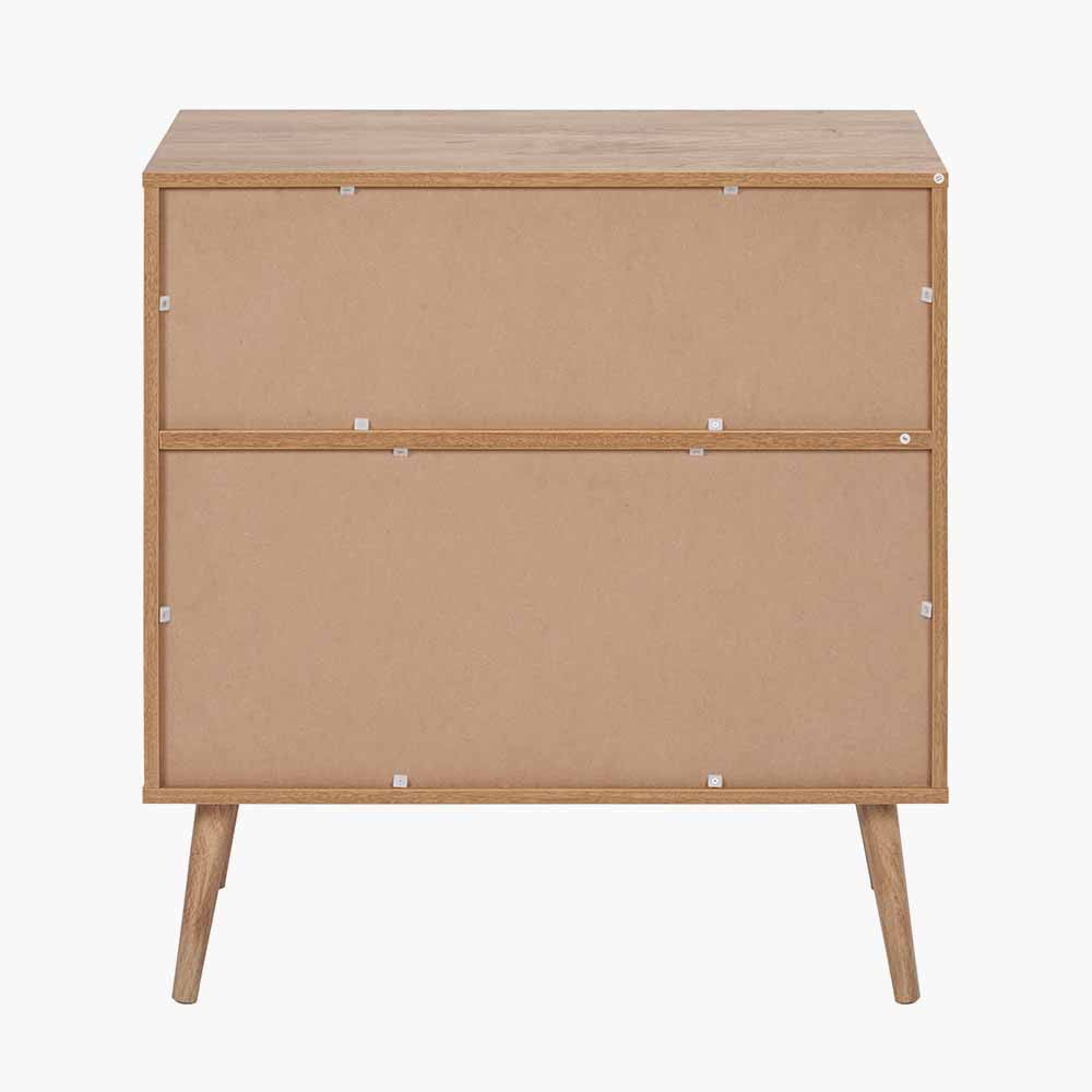 Larvik Natural Eucalyptus Wood Display Unit