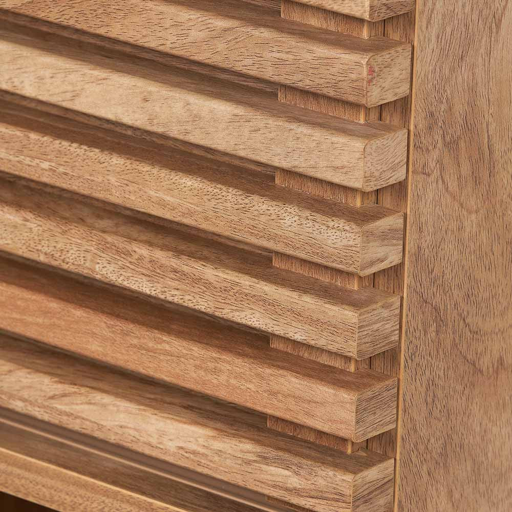 Larvik Natural Eucalyptus Wood Display Unit