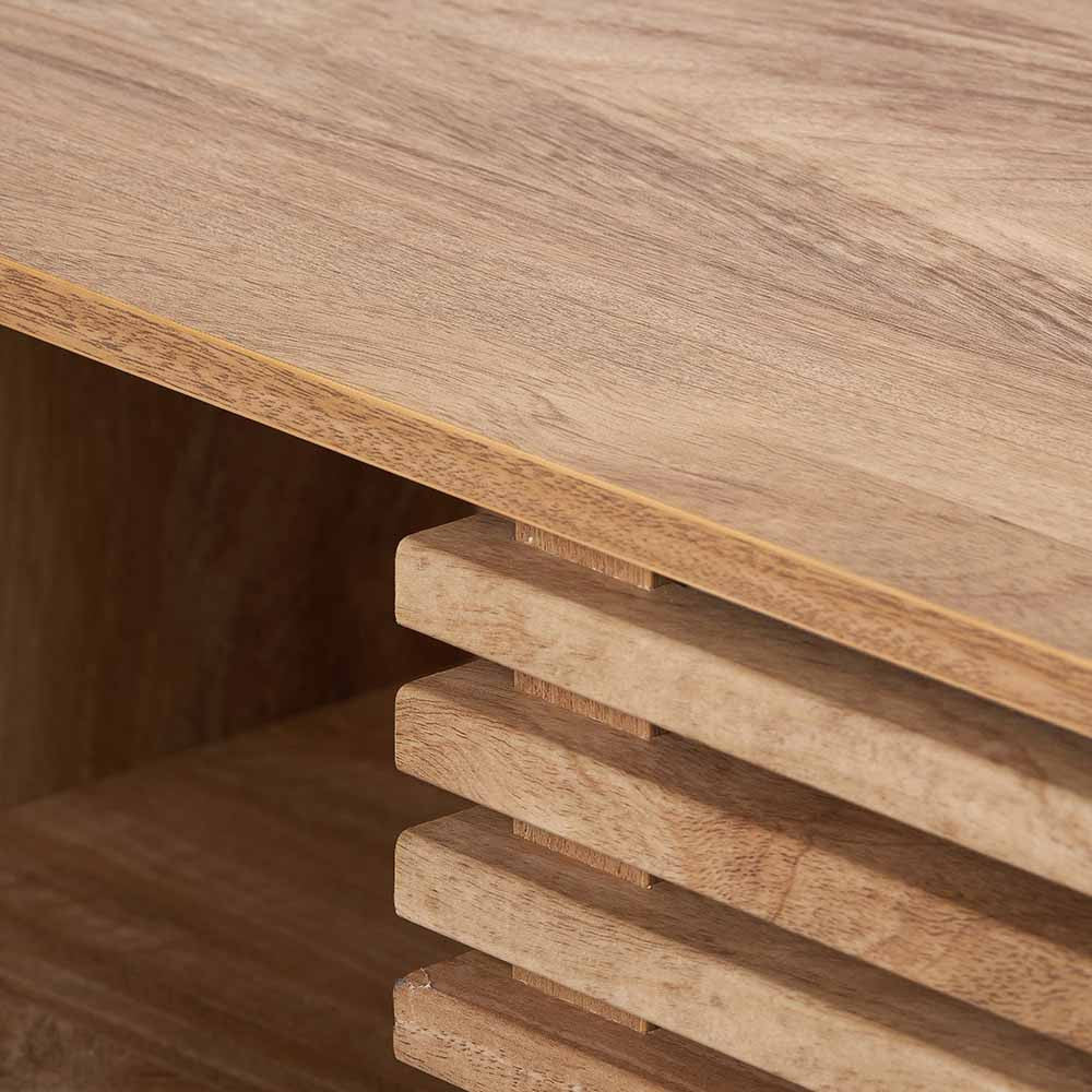 Larvik Natural Eucalyptus Wood Display Unit