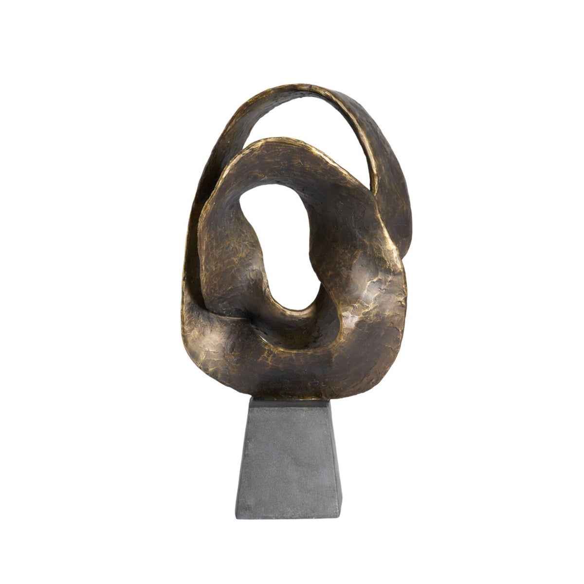Isolde Antique Bronze & Black Ornament