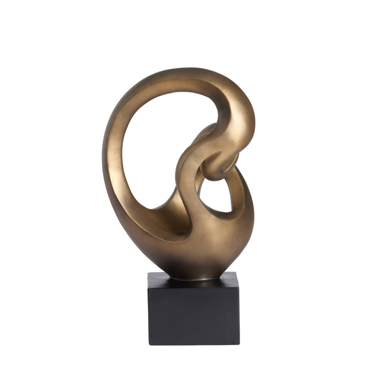 Felicia Antique Bronze & Black Ornament