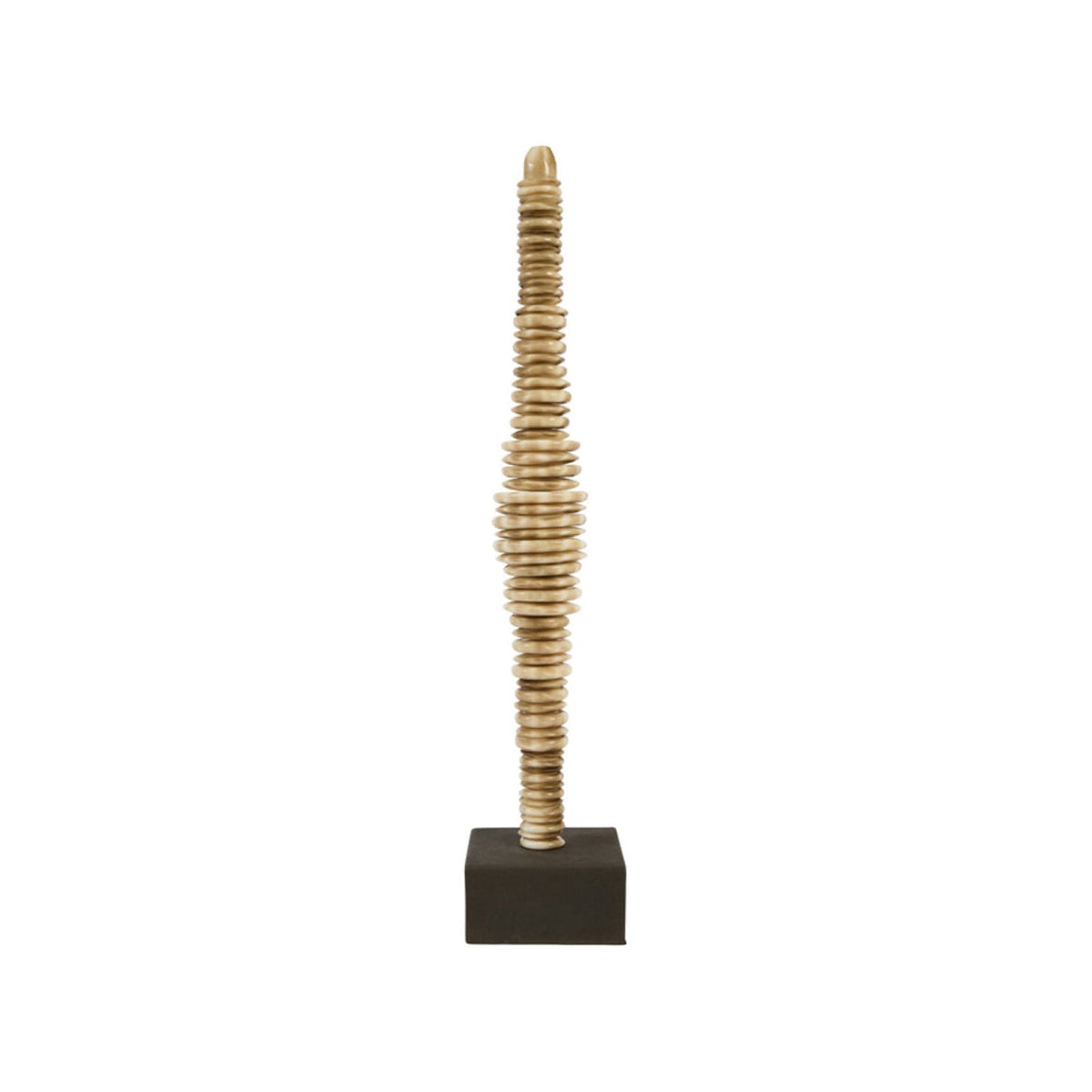 Tower Cream/Brown Ornament on Stand