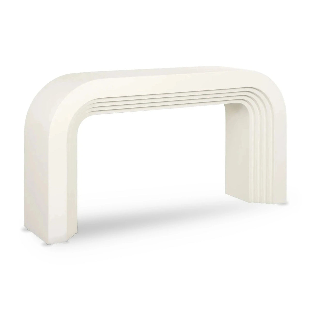 Richmond Interiors Rainbow White Console Table
