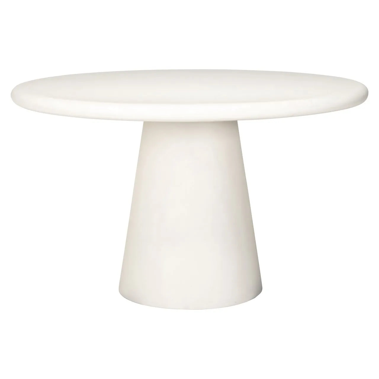Richmond Interiors Bloomstone Soft Chalk White Round Dining Table