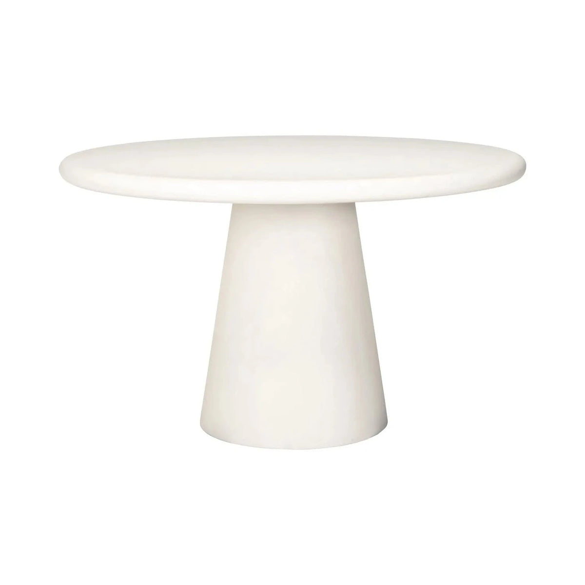 Richmond Interiors Bloomstone Soft Chalk White Round Dining Table