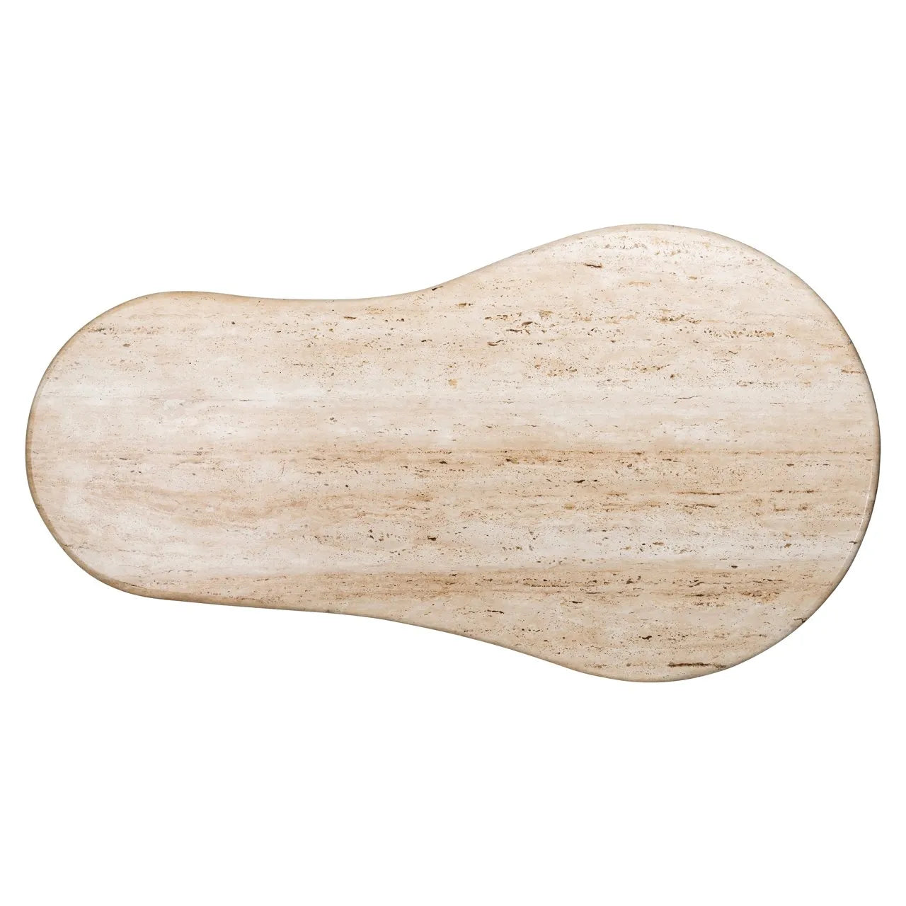Richmond Interiors La Cantera Organic Beige Travertine Coffee Table