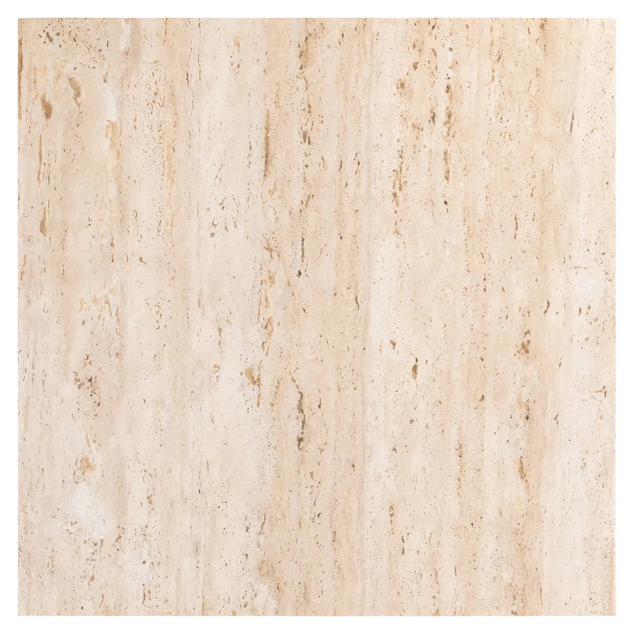 Set of 2 Richmond Interiors La Cantera Organic Beige Travertine Square Coffee Table Nest