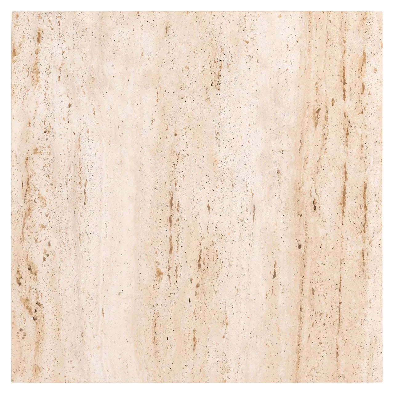Set of 2 Richmond Interiors La Cantera Organic Beige Travertine Square Coffee Table Nest