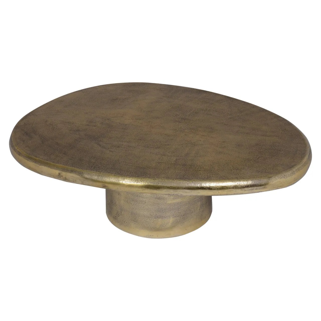 Richmond Interiors Pulitzer Brushed Gold Coffee Table