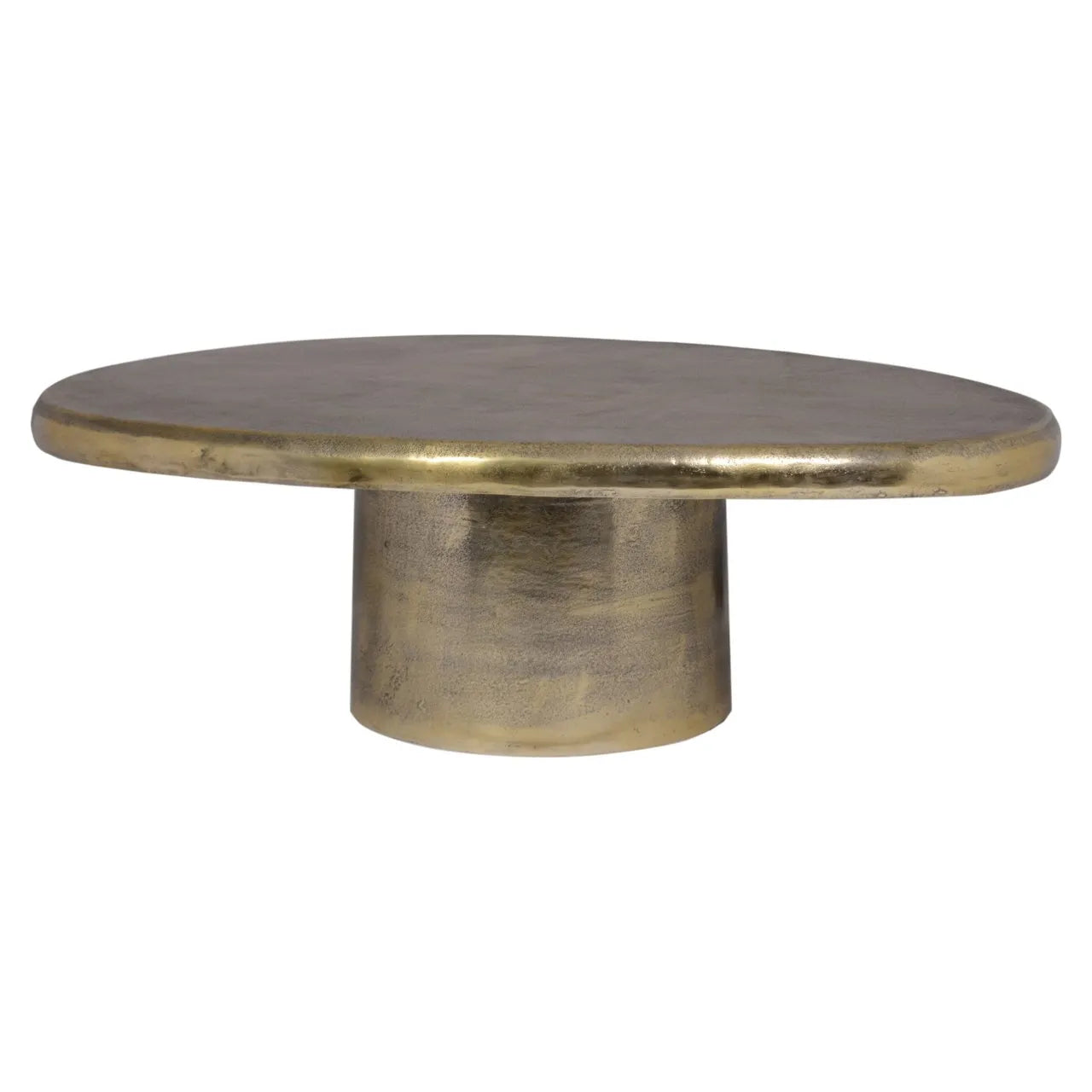 Richmond Interiors Pulitzer Brushed Gold Coffee Table