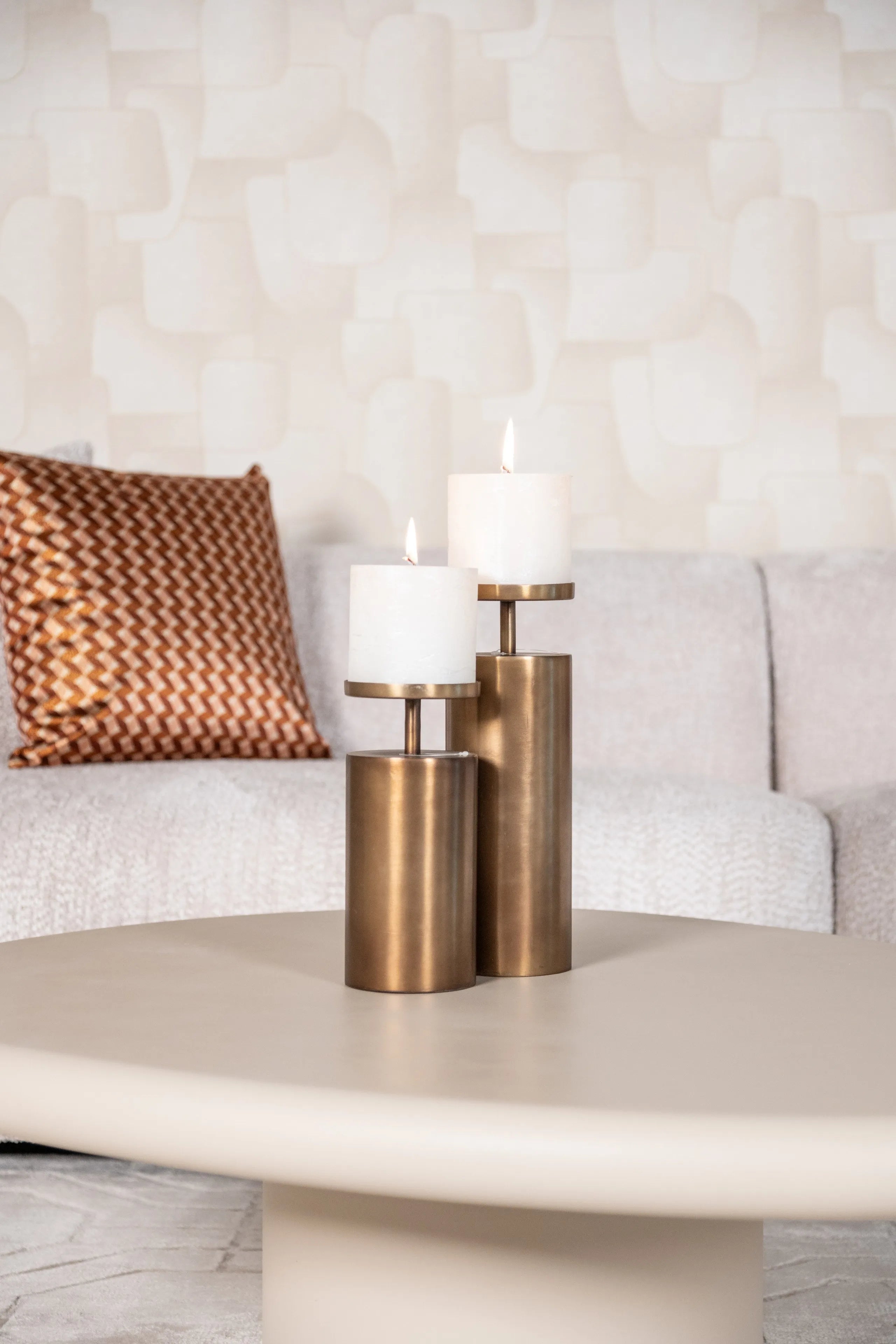 Richmond Interiors Clayton Beige Pendant Coffee Table