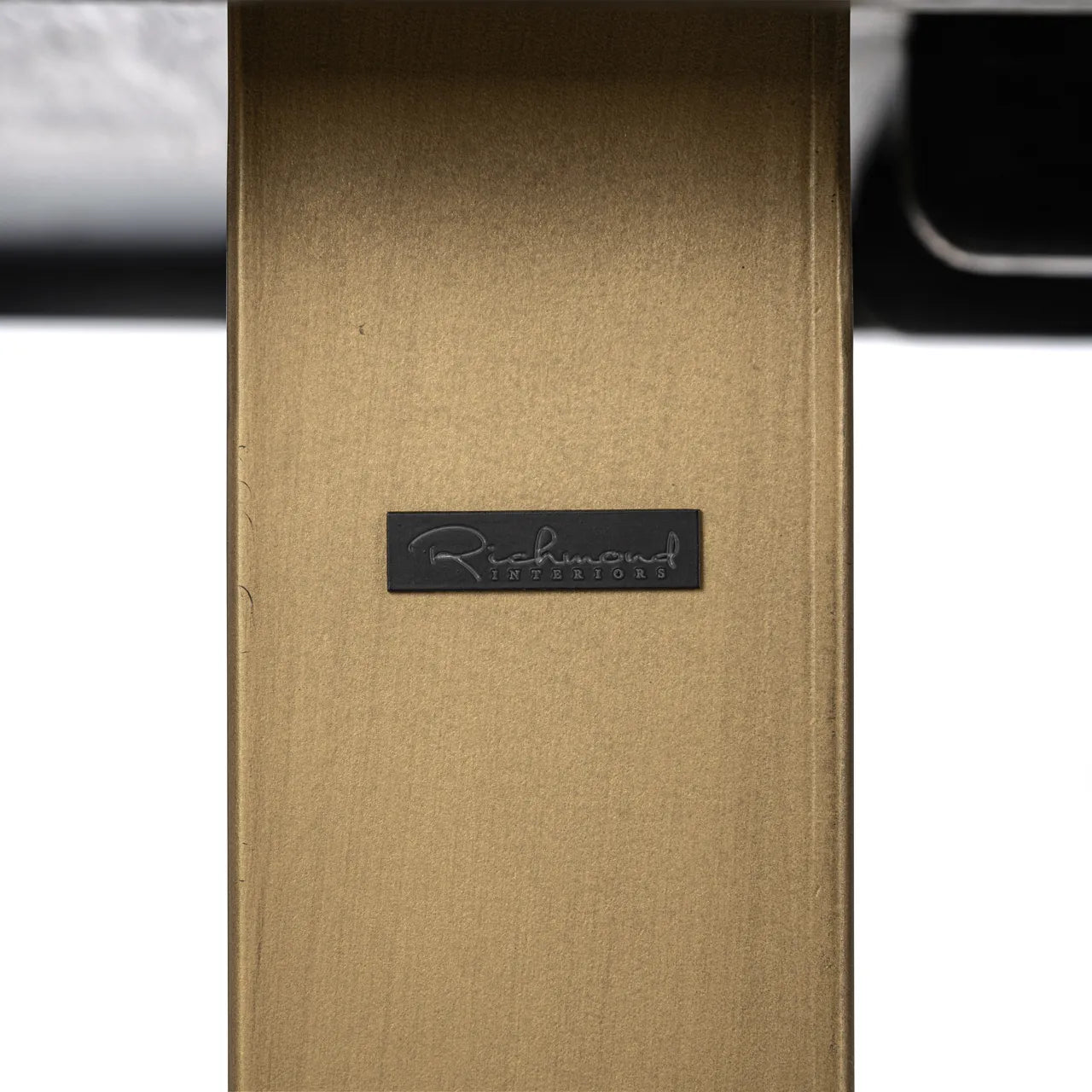 Richmond Interiors Luxor Diamond Pattern Dark Brown Oak Wood Rectangle Dining Table 230cm