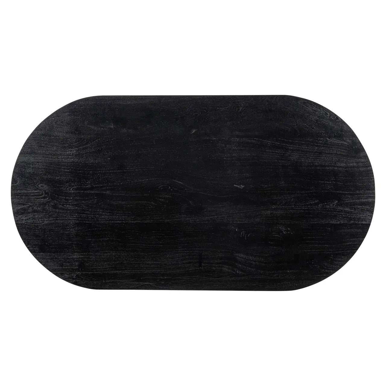 Richmond Interiors Revelin Bronze & Black Rustic Oval Bar Table