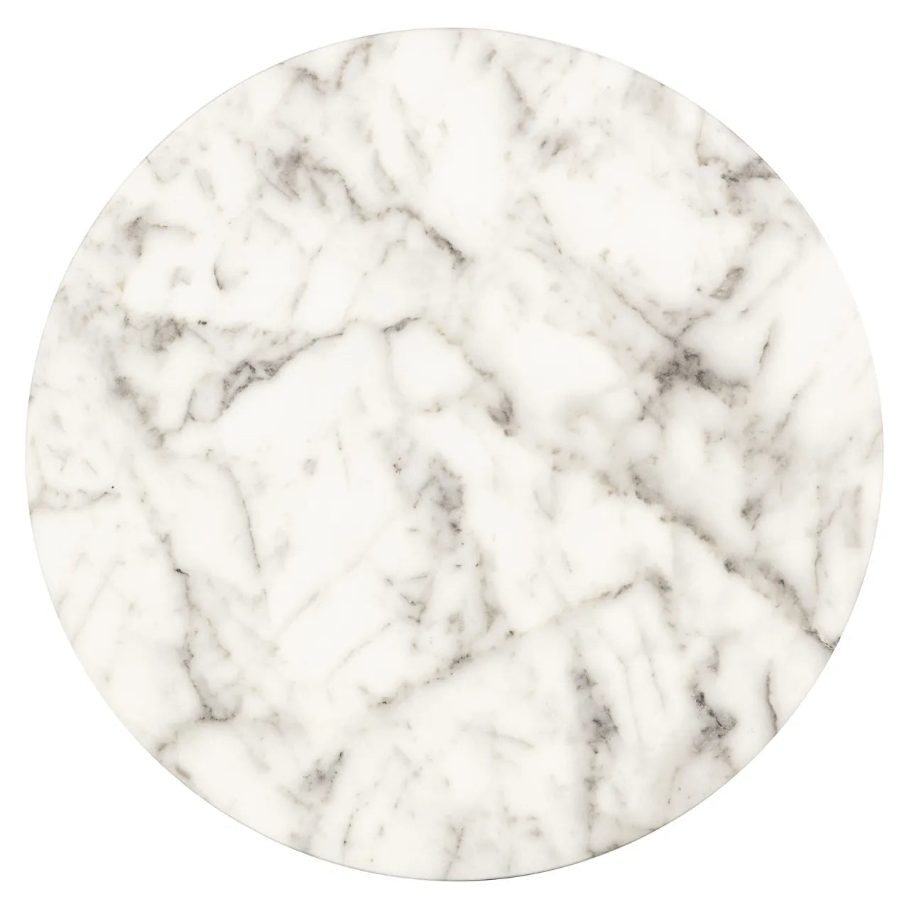 Richmond Interiors Kita White Acrylic Side Table